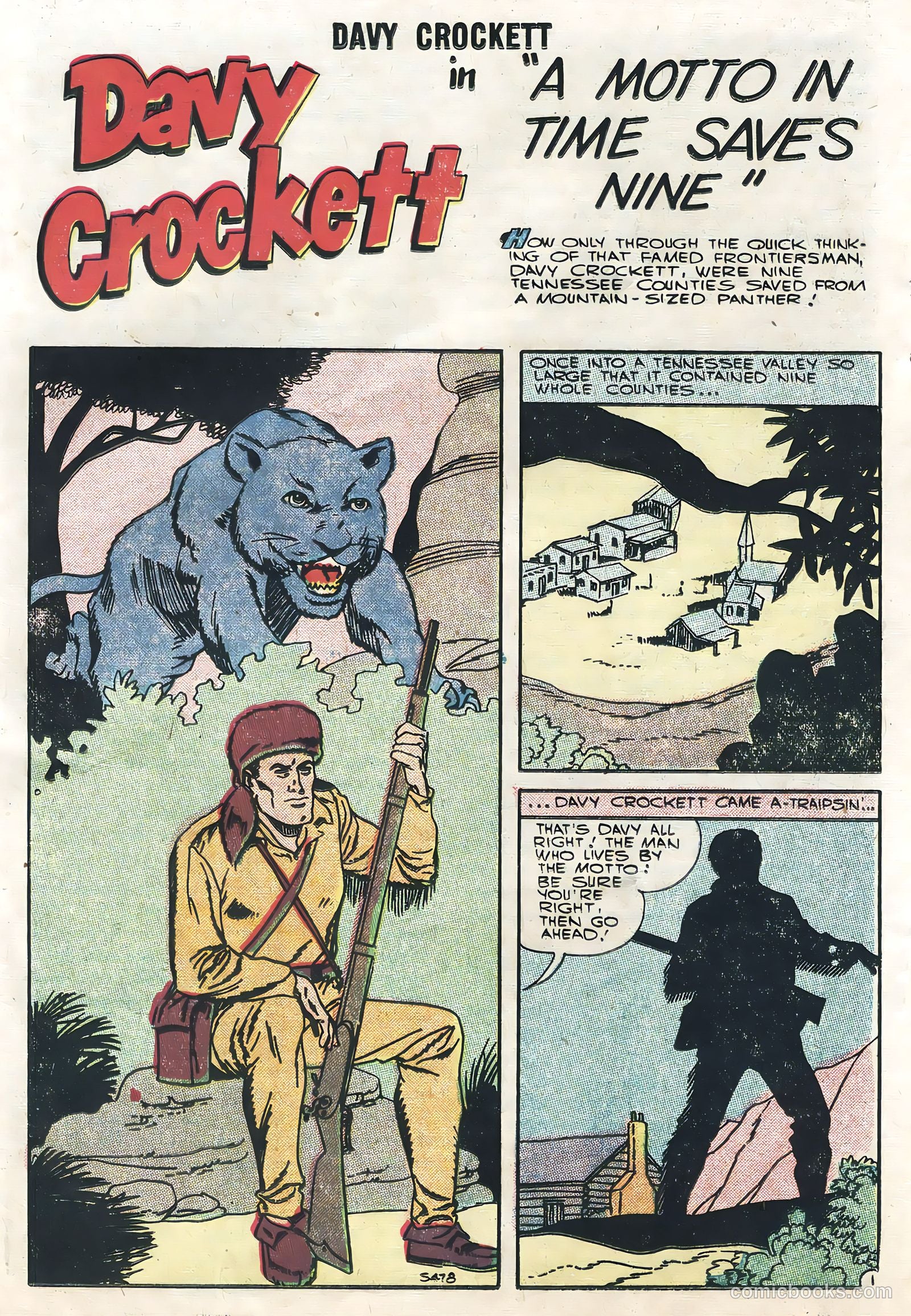 Davy Crockett #7 (1956) — page 20 of 36