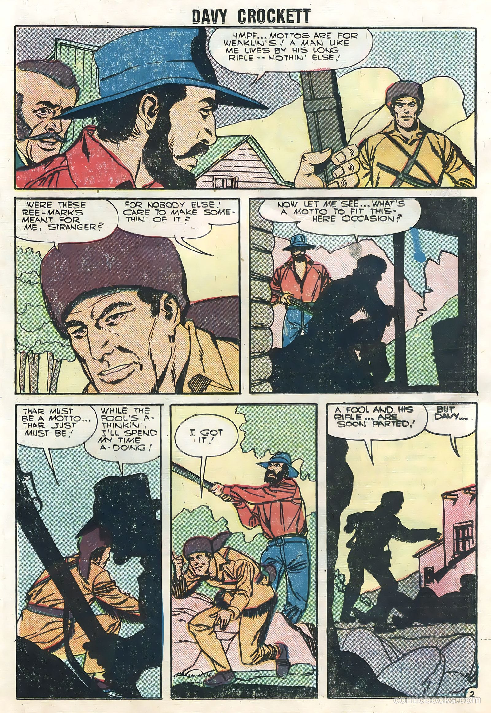 Davy Crockett #7 (1956) — page 21 of 36