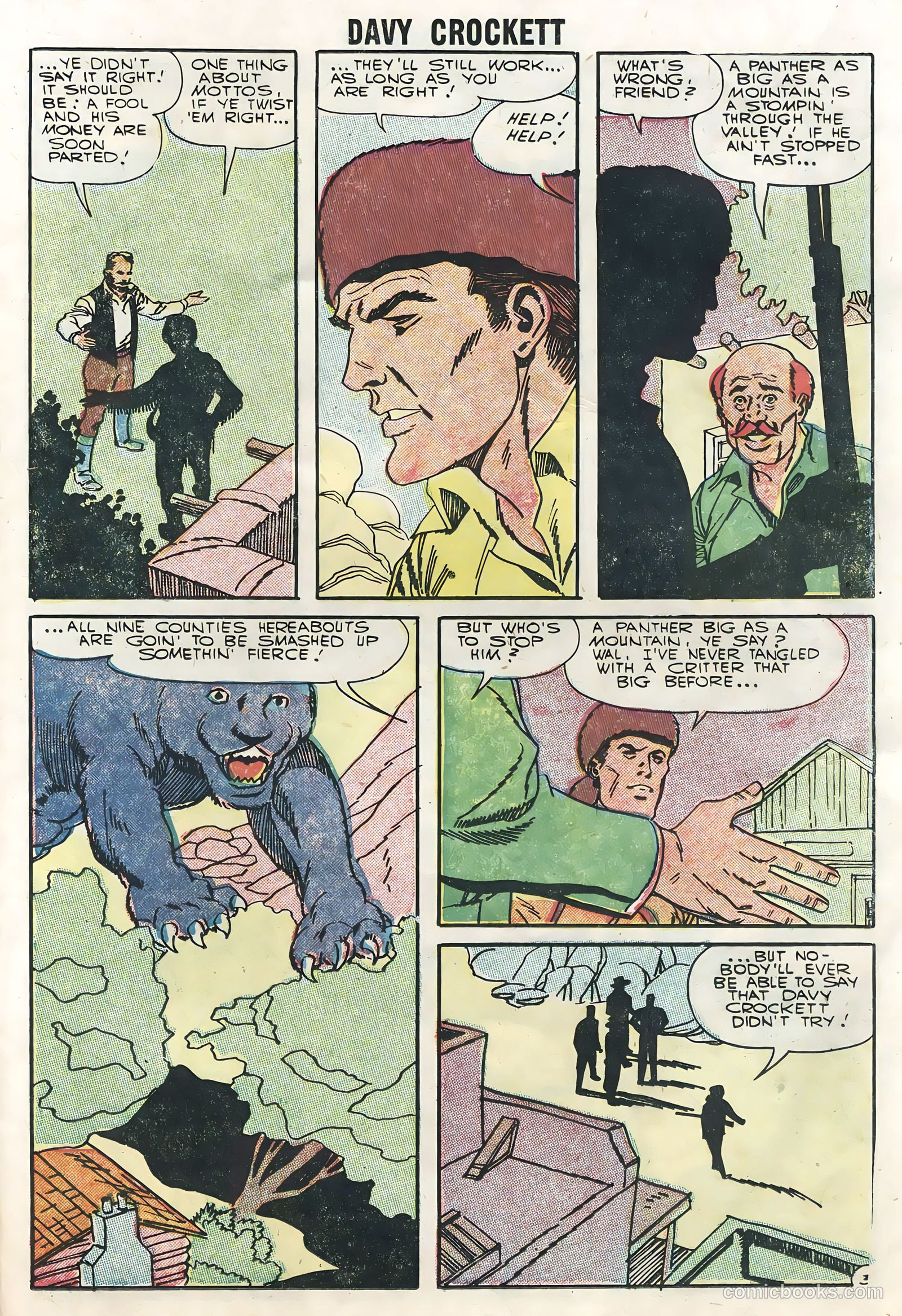 Davy Crockett #7 (1956) — page 23 of 36
