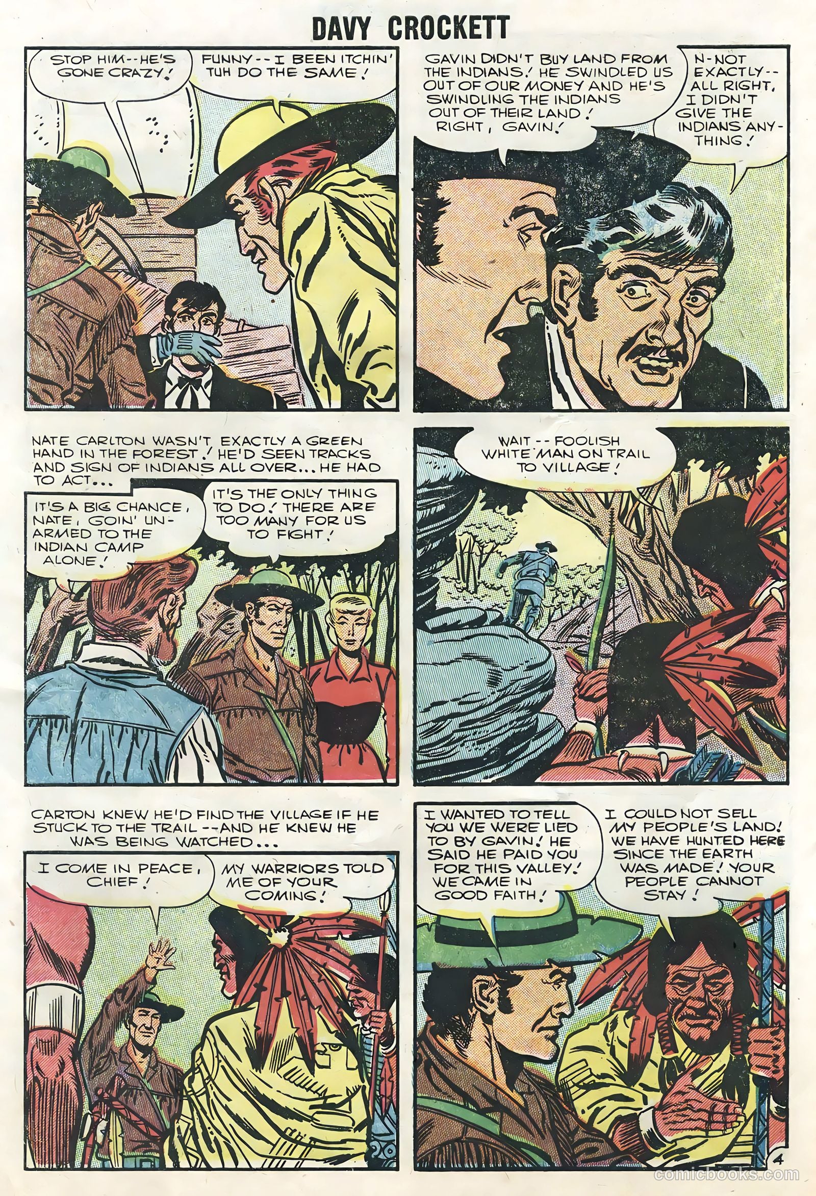 Davy Crockett #7 (1956) — page 30 of 36
