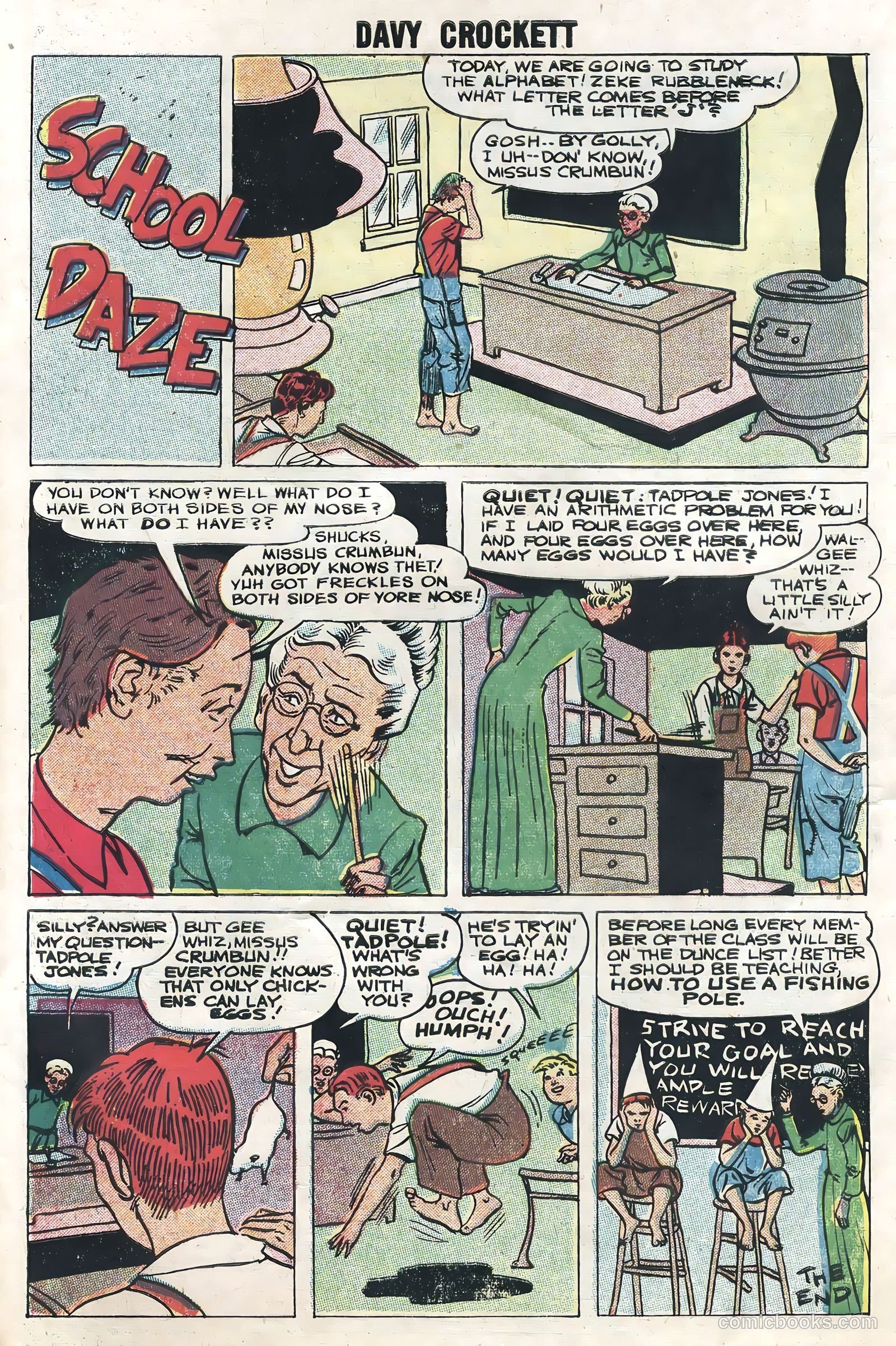 Davy Crockett #7 (1956) — page 33 of 36