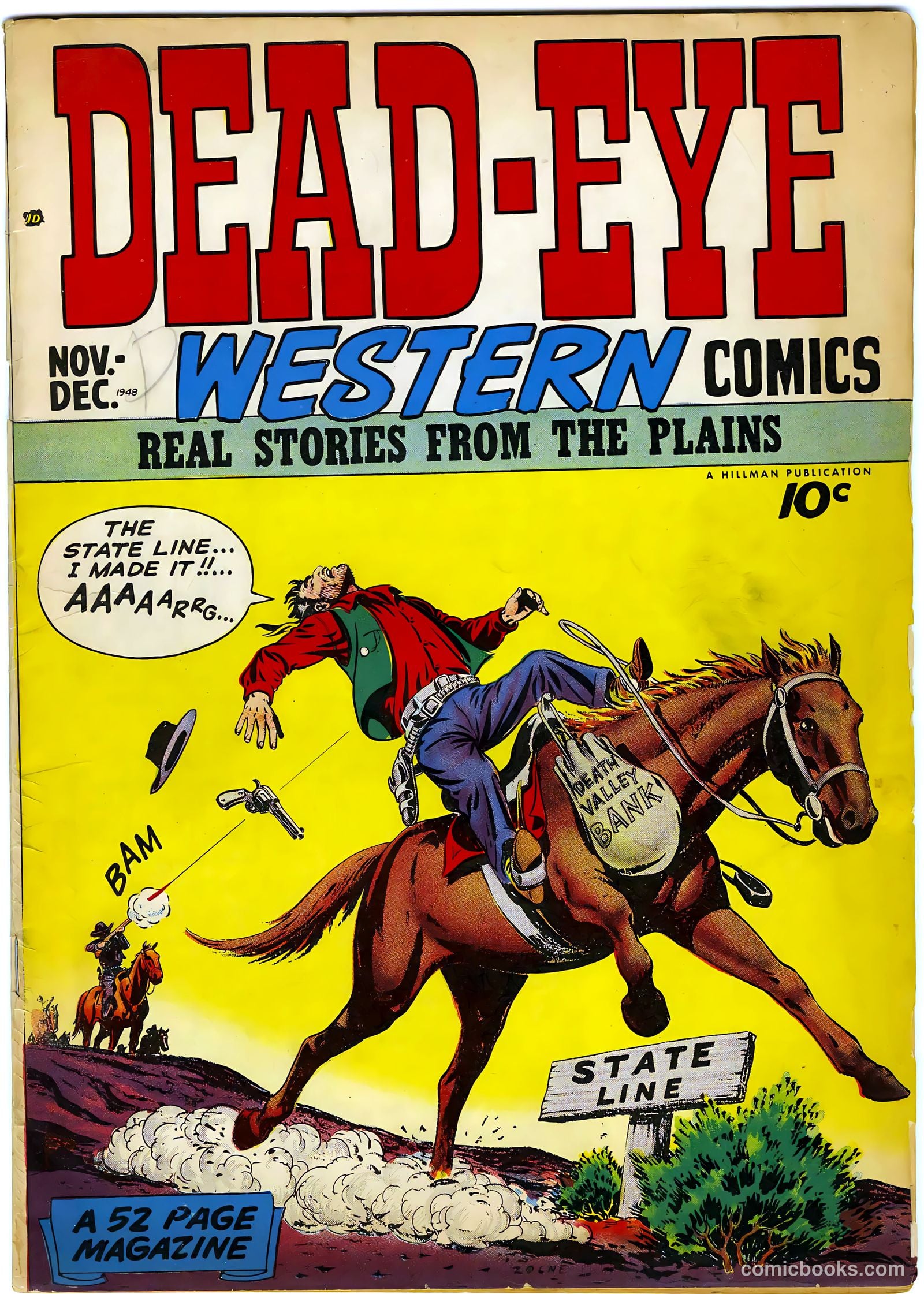 Dead-Eye Western Comics #1