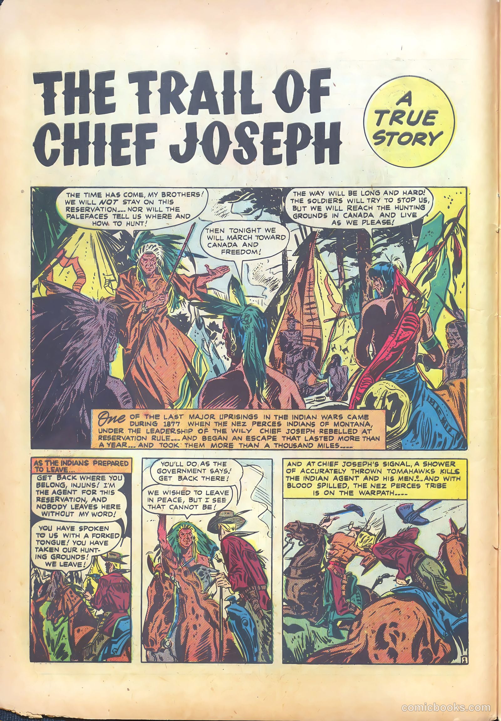 Dead-Eye Western Comics #1 (1953) — page 10 of 52