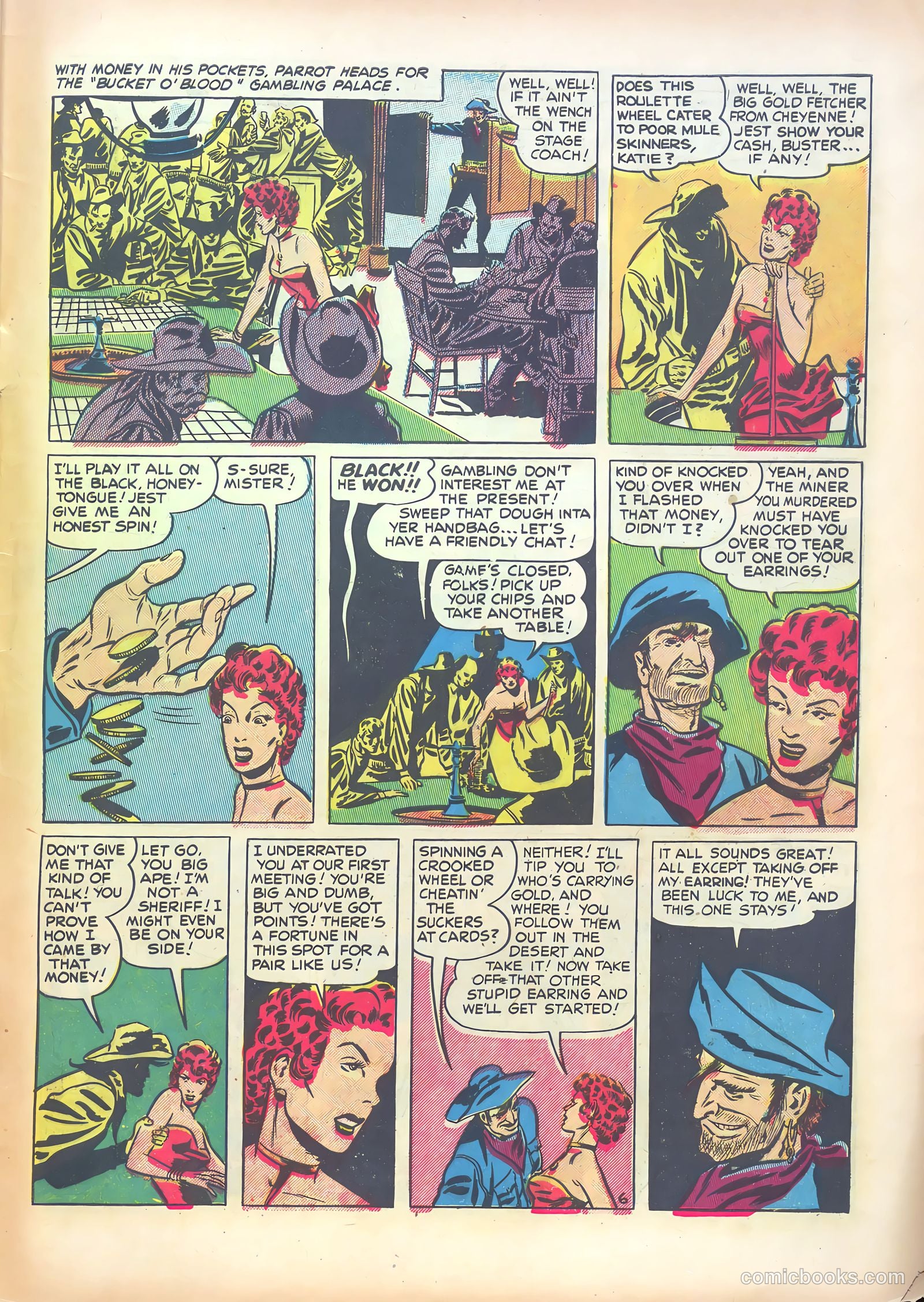 Dead-Eye Western Comics #1 (1953) — page 47 of 52