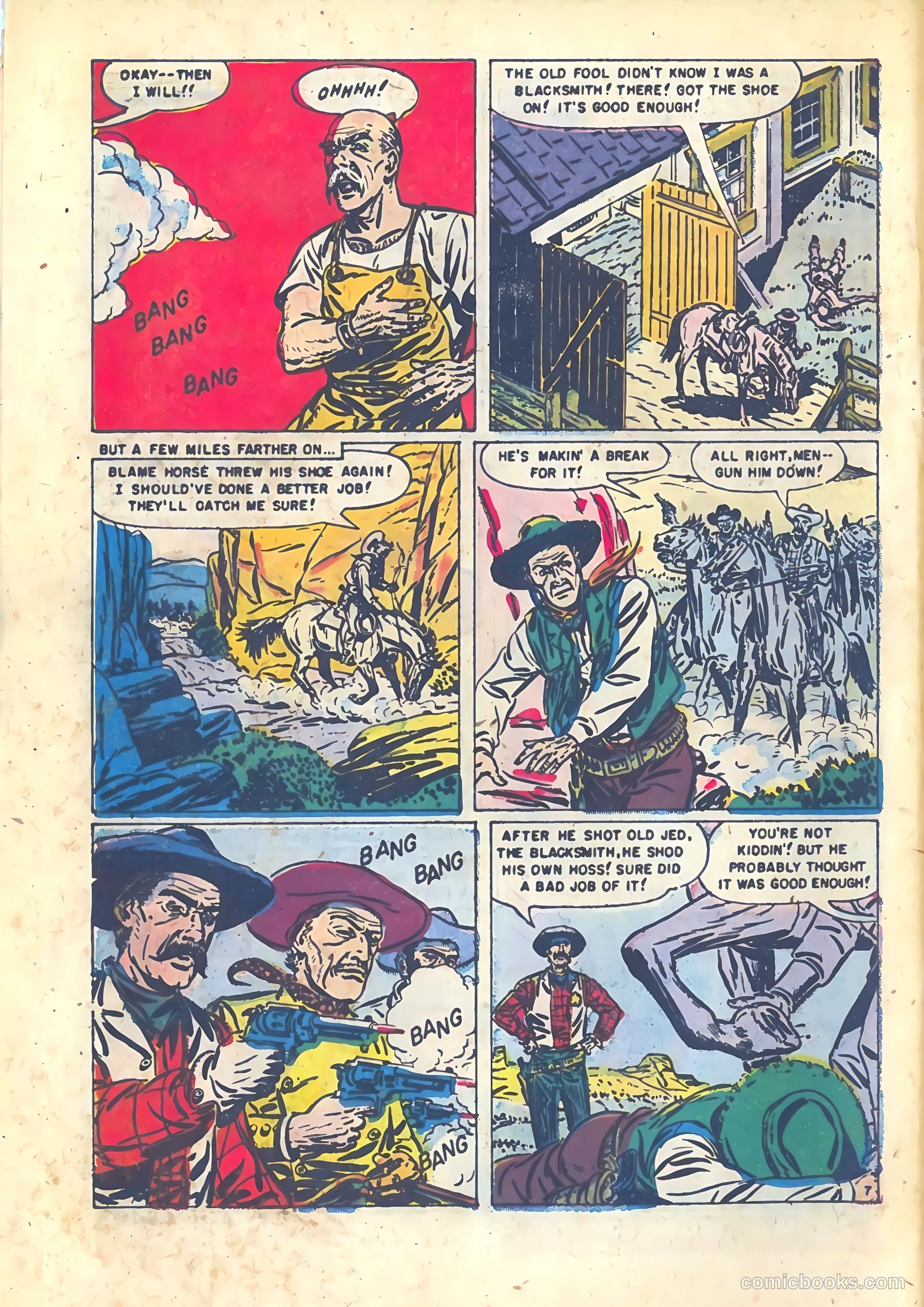 Dead-Eye Western Comics #10 (1950) — page 16 of 36
