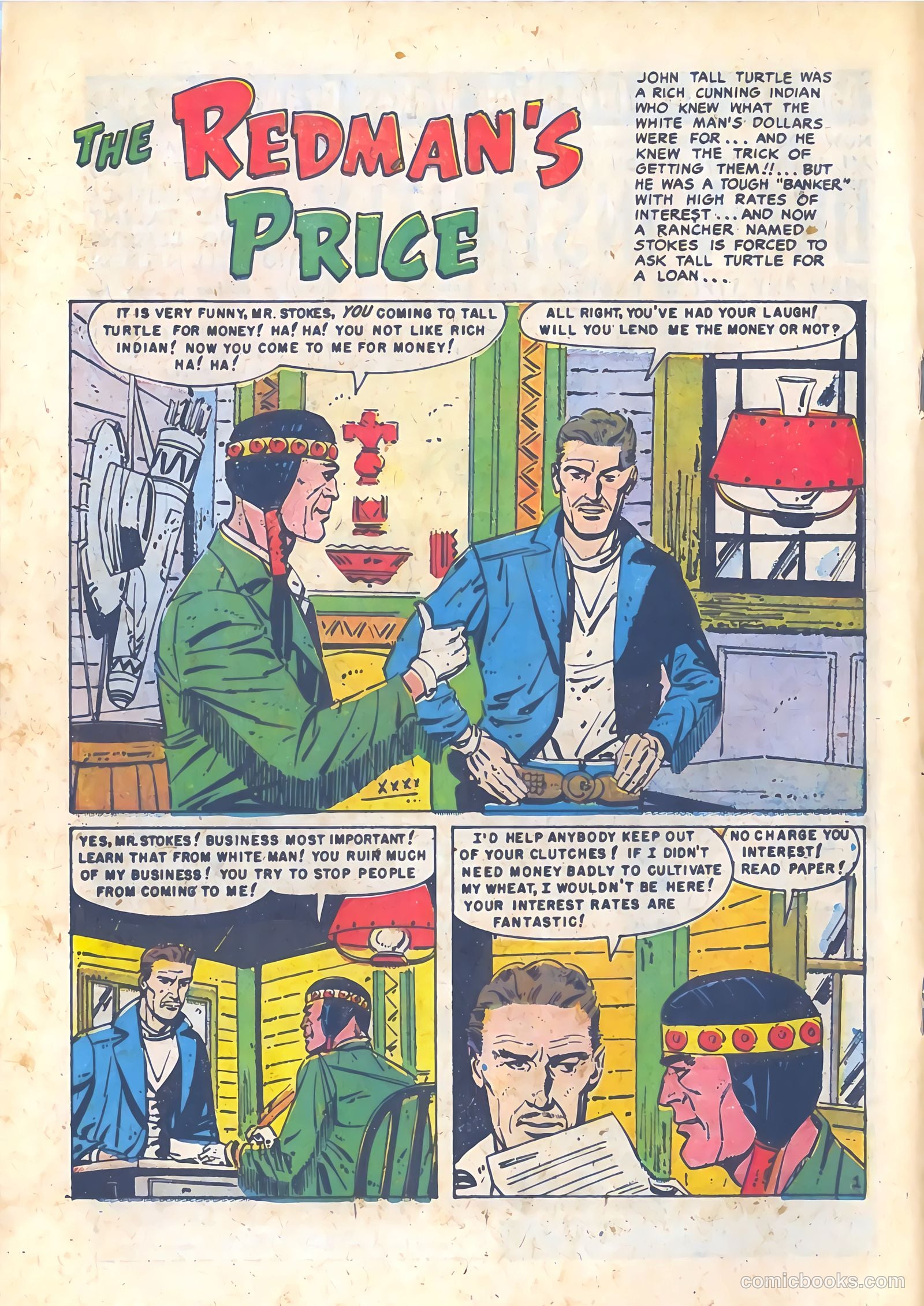 Dead-Eye Western Comics #10 (1950) — page 18 of 36