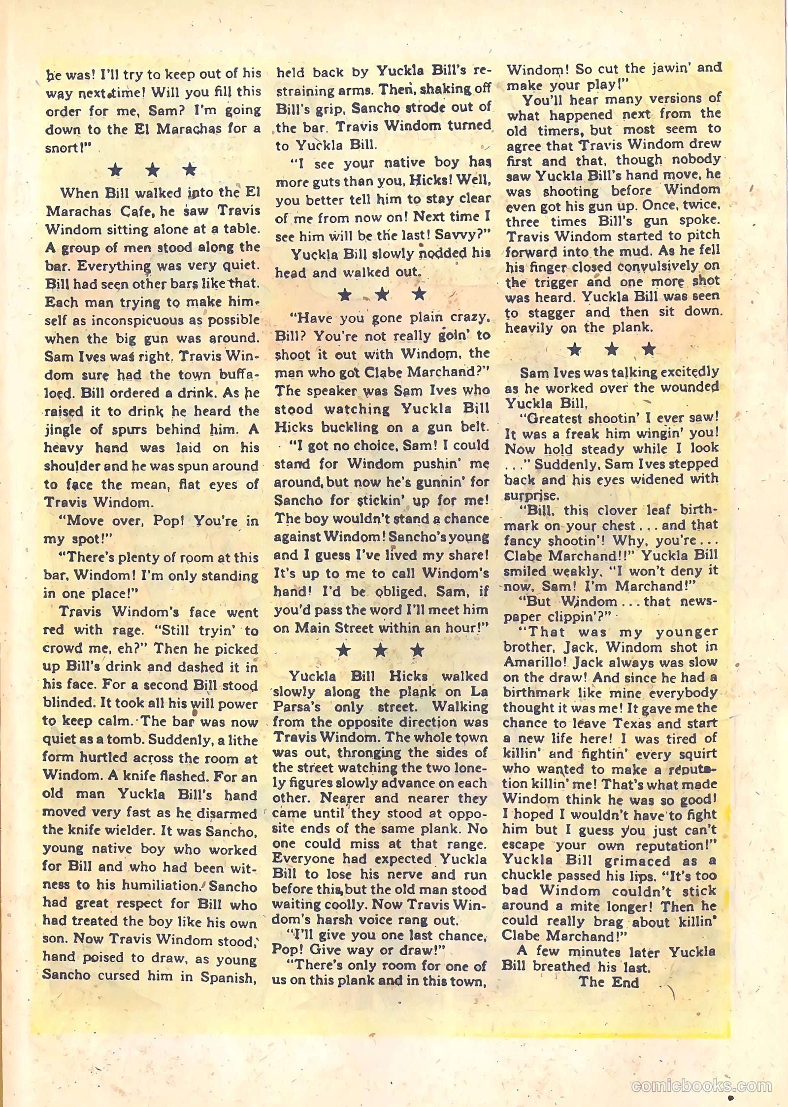 Dead-Eye Western Comics #10 (1950) — page 25 of 36