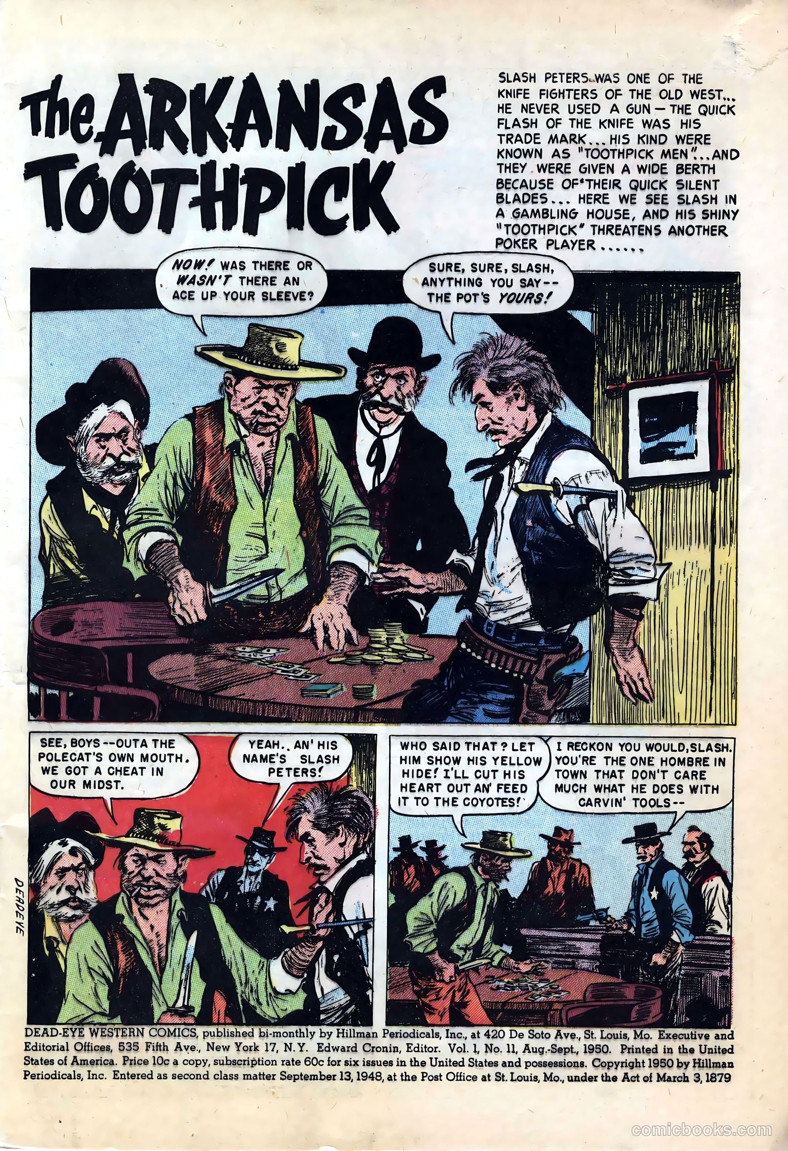 Dead-Eye Western Comics #11 (1950) — page 3 of 52