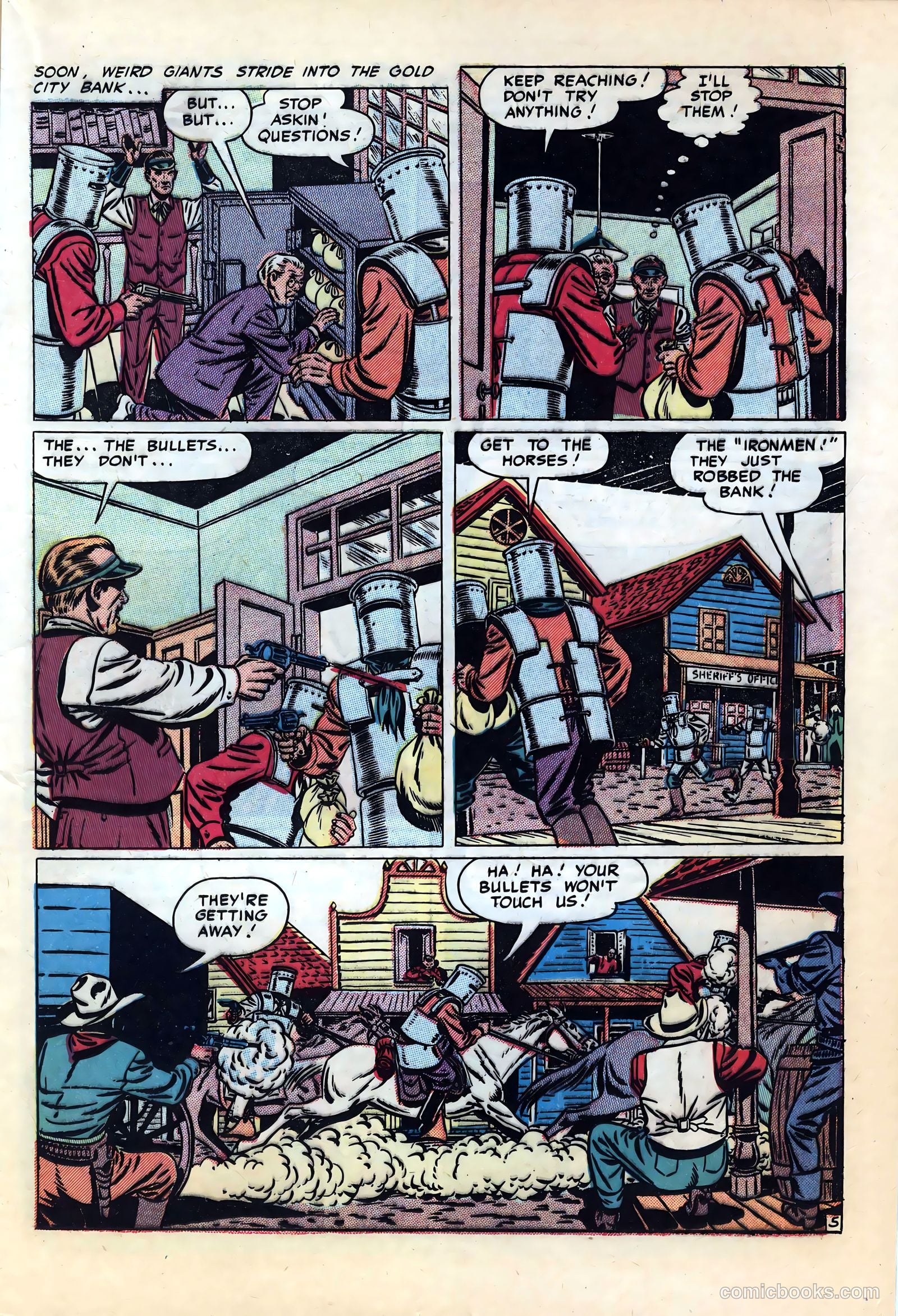 Dead-Eye Western Comics #11 (1950) — page 15 of 52