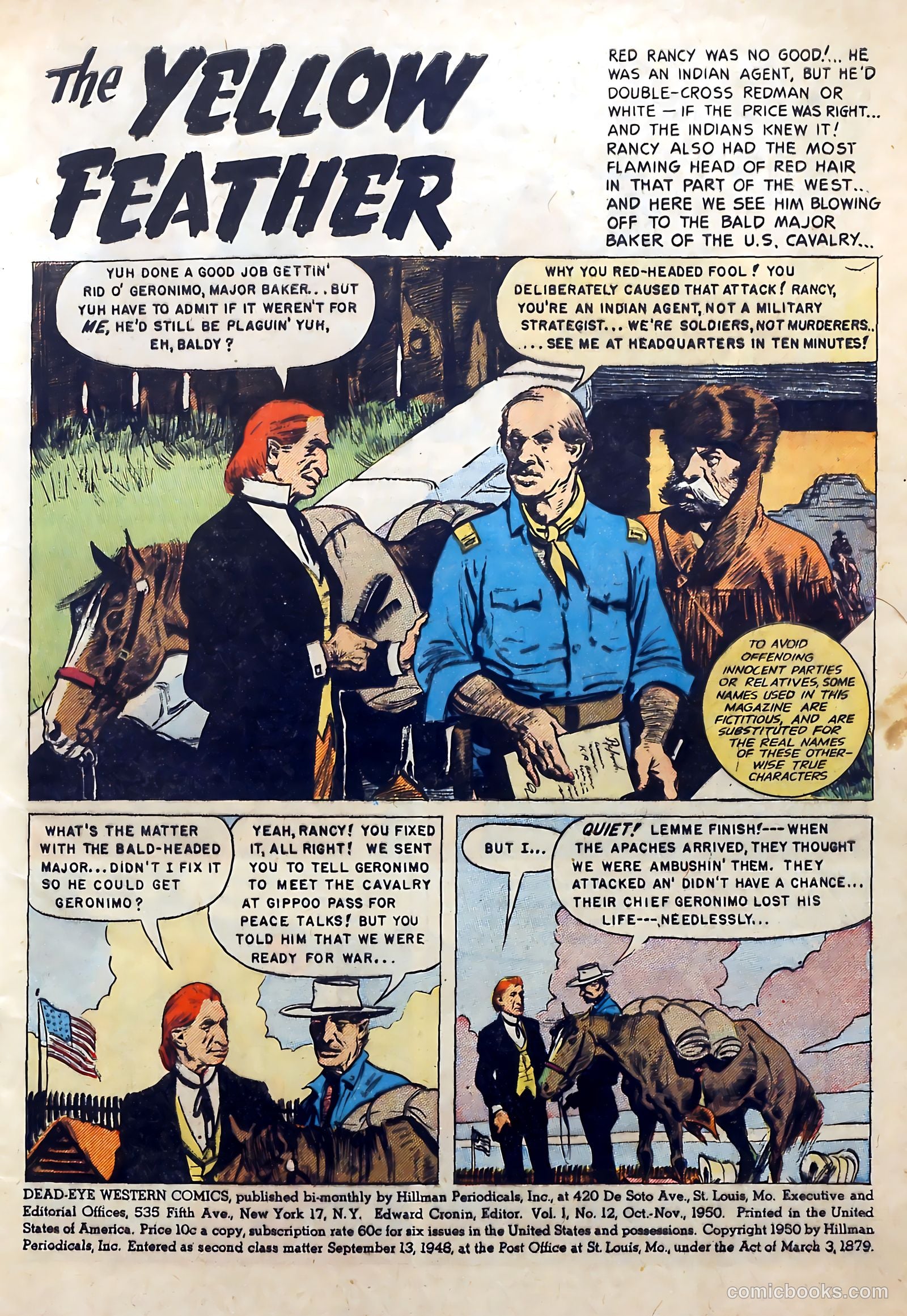 Dead-Eye Western Comics #12 (1950) — page 3 of 52