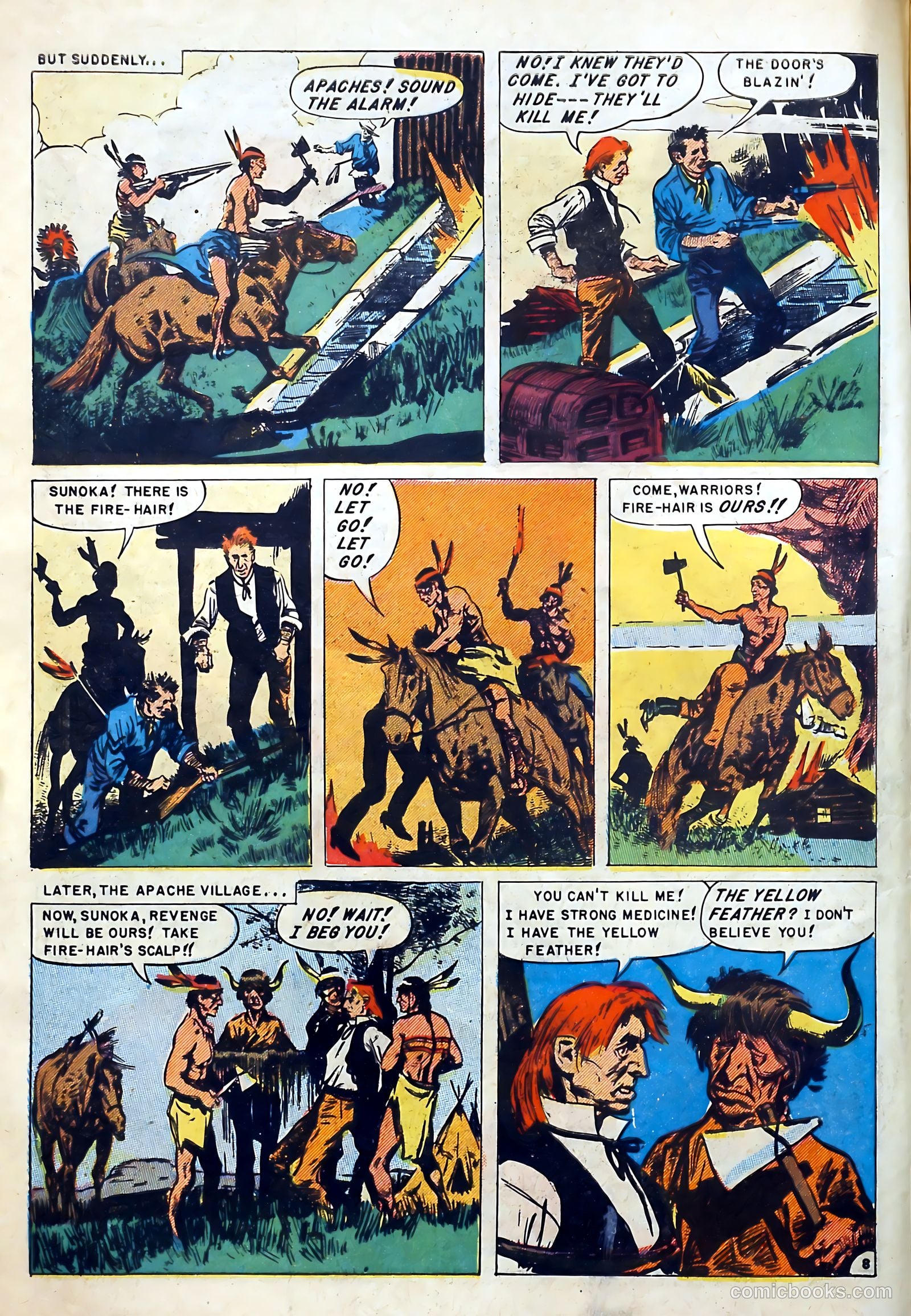Dead-Eye Western Comics #12 (1950) — page 10 of 52