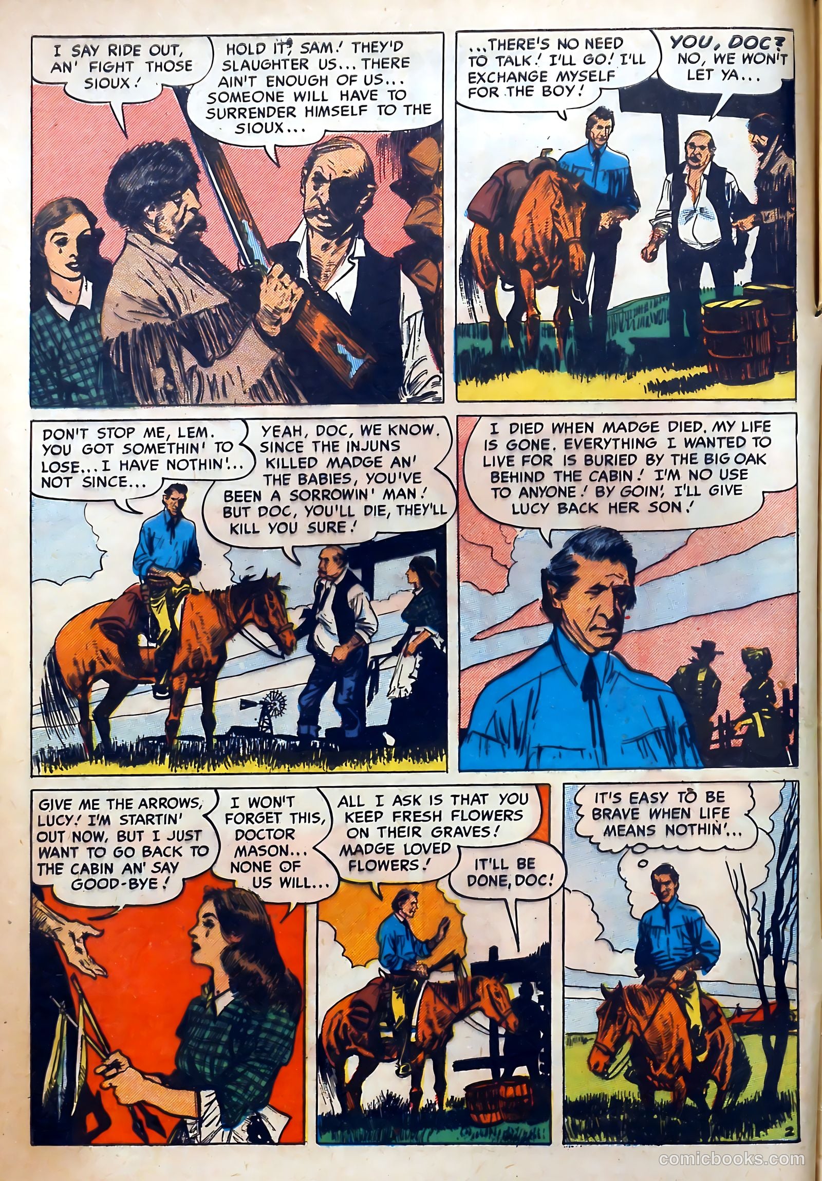 Dead-Eye Western Comics #2 (1949) — page 4 of 52