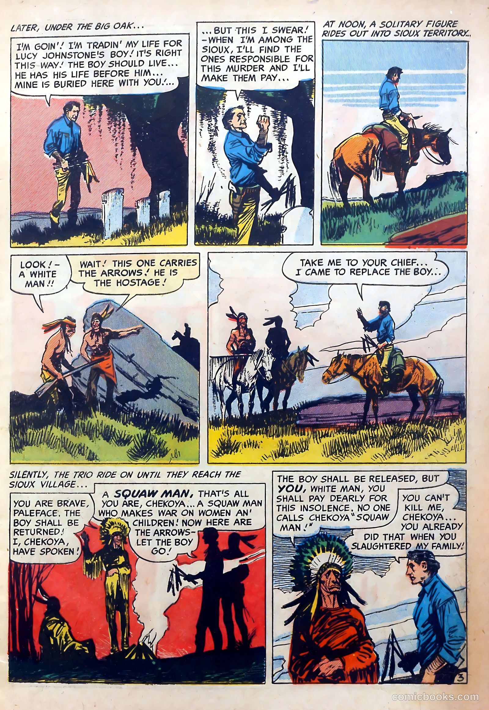 Dead-Eye Western Comics #2 (1949) — page 5 of 52