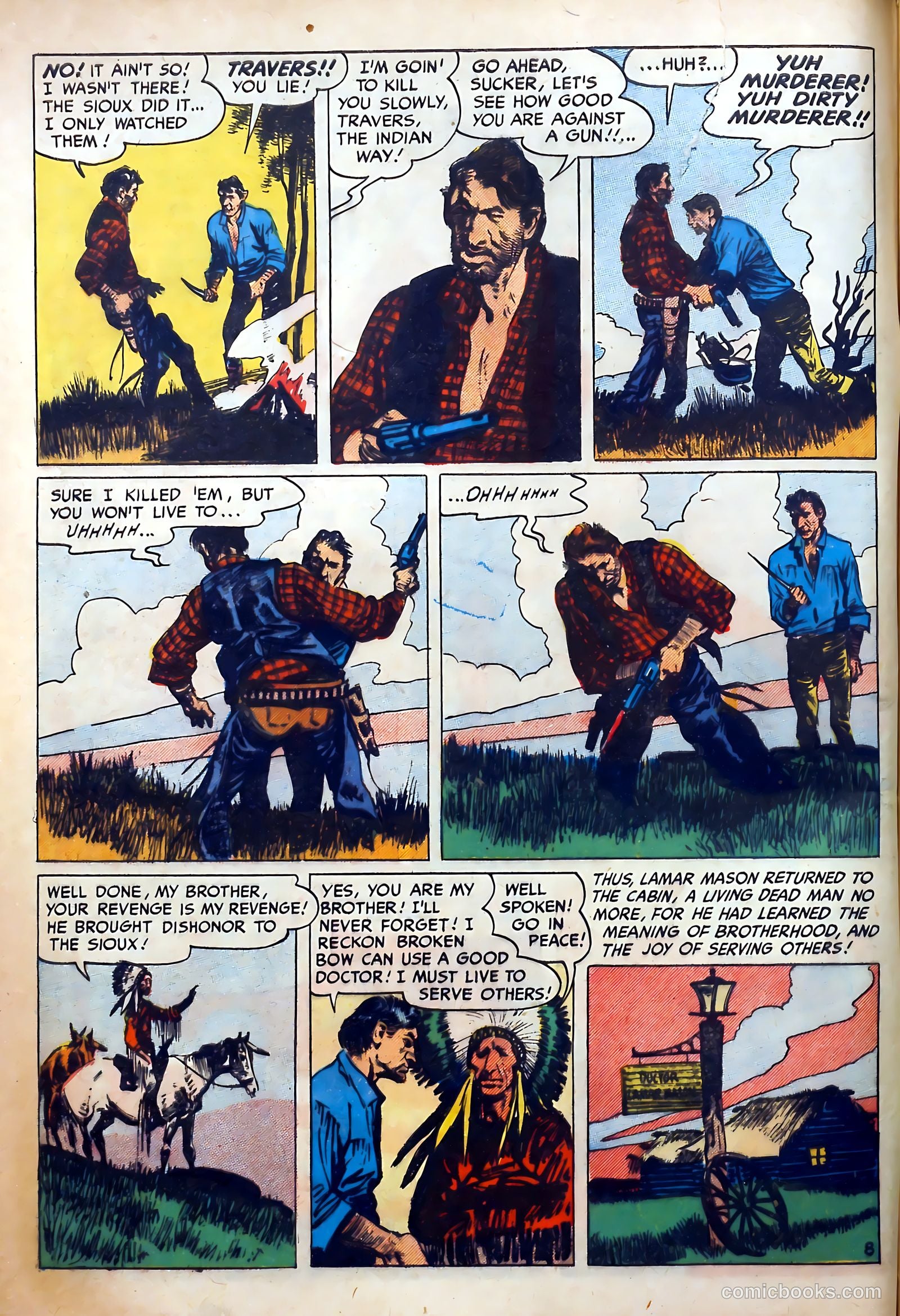 Dead-Eye Western Comics #2 (1949) — page 10 of 52