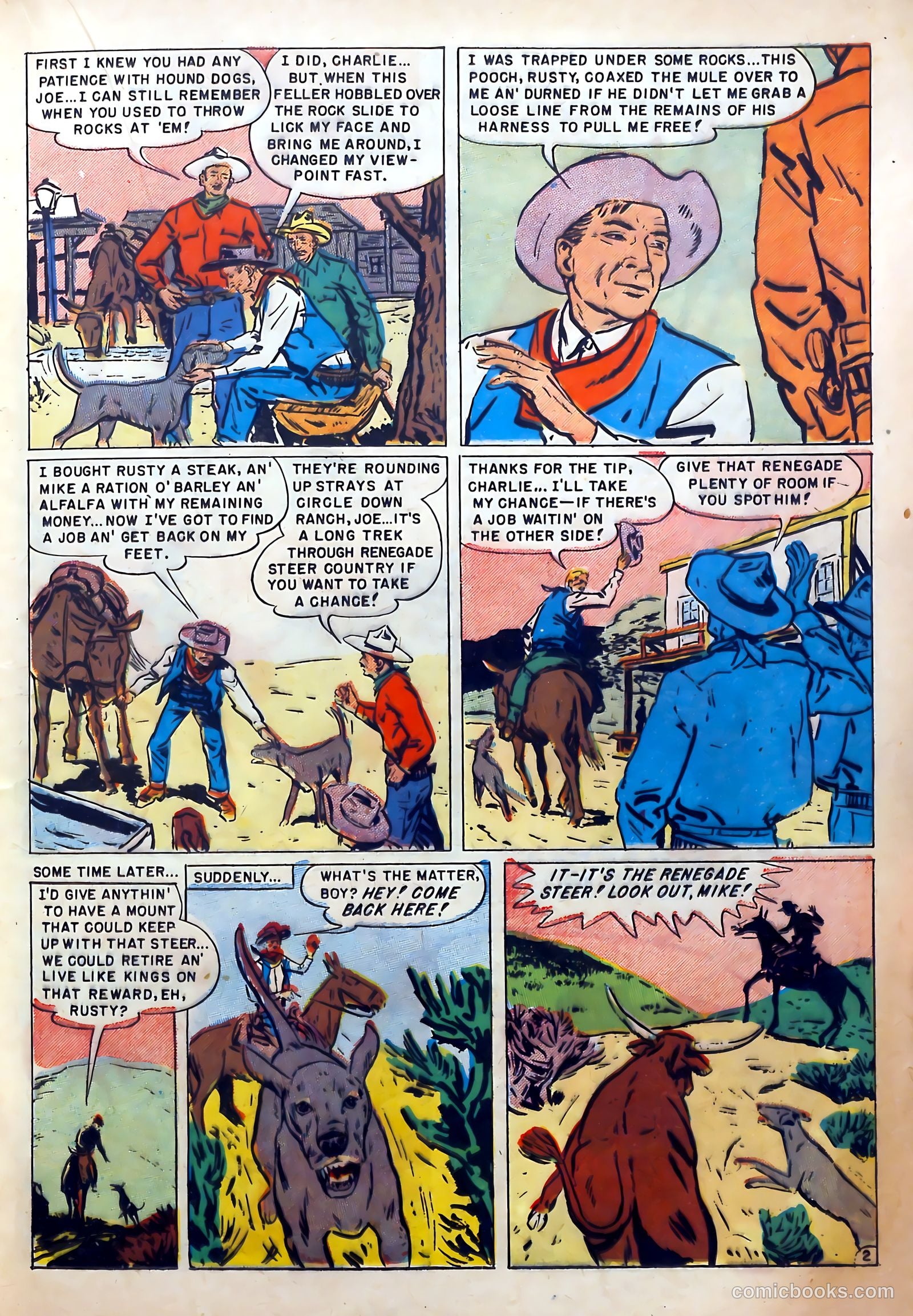 Dead-Eye Western Comics #2 (1949) — page 25 of 52