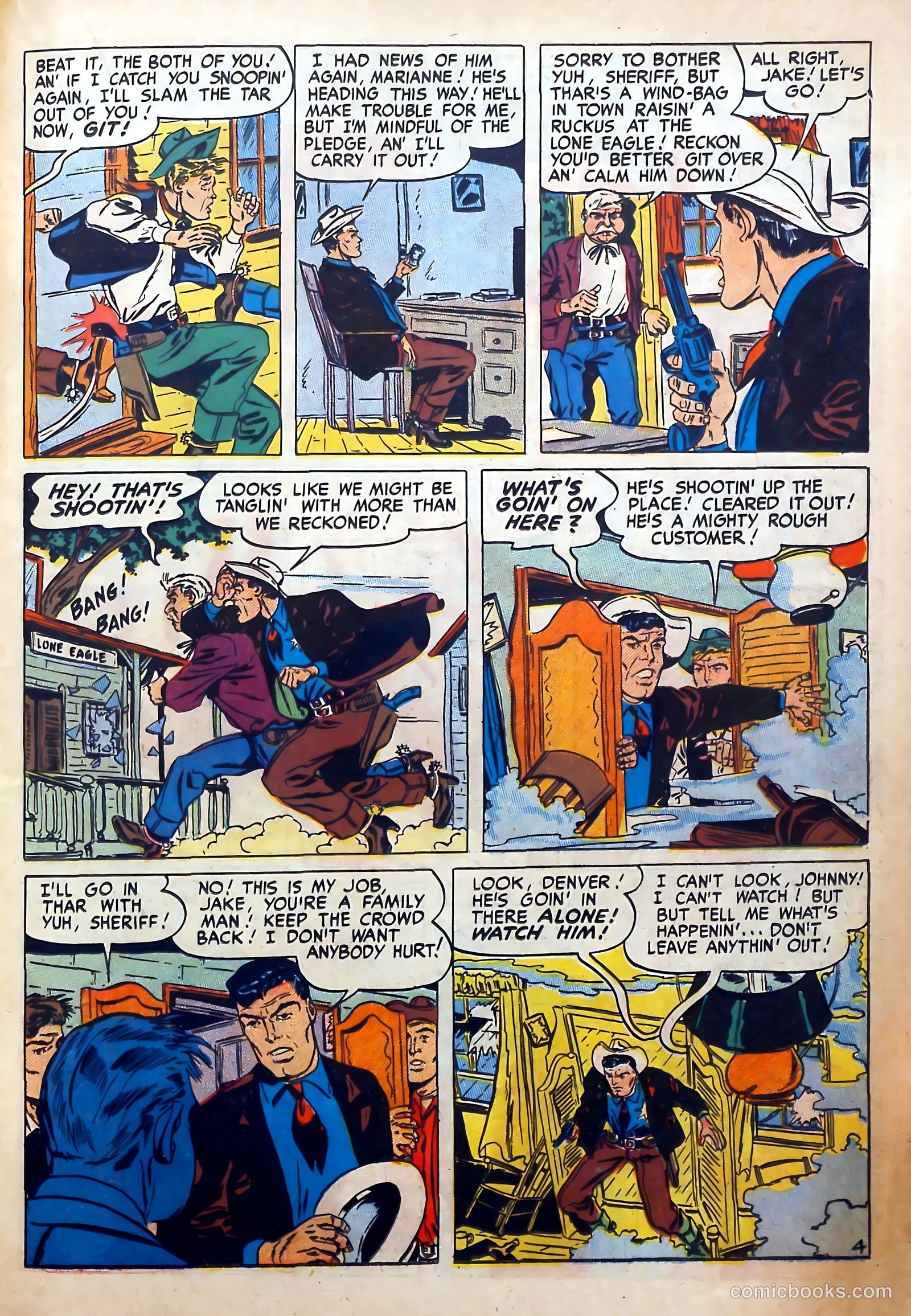 Dead-Eye Western Comics #2 (1949) — page 33 of 52