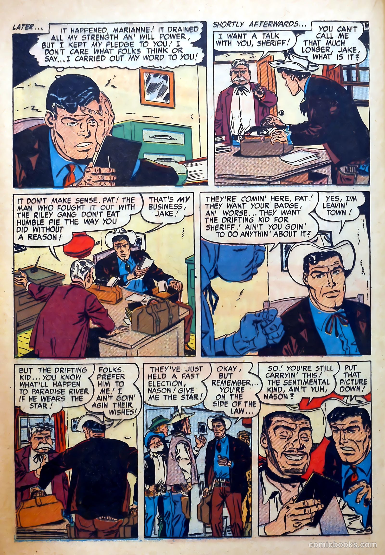 Dead-Eye Western Comics #2 (1949) — page 36 of 52