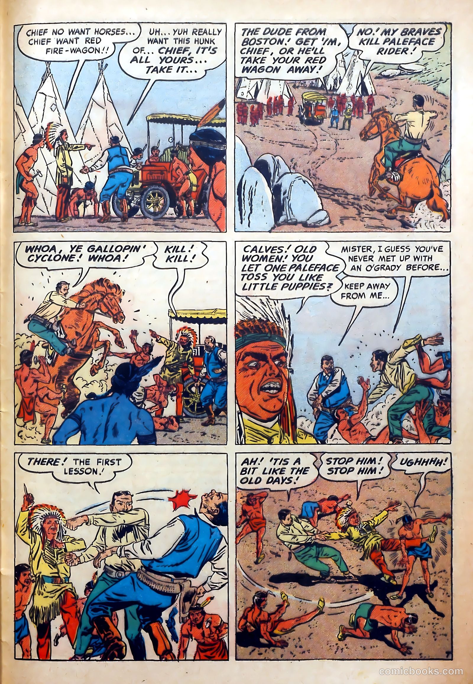 Dead-Eye Western Comics #2 (1949) — page 47 of 52