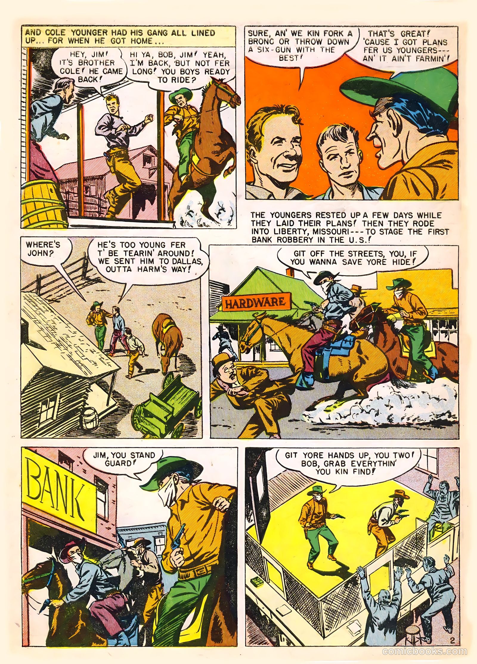Dead-Eye Western Comics #3 (1949) — page 14 of 52