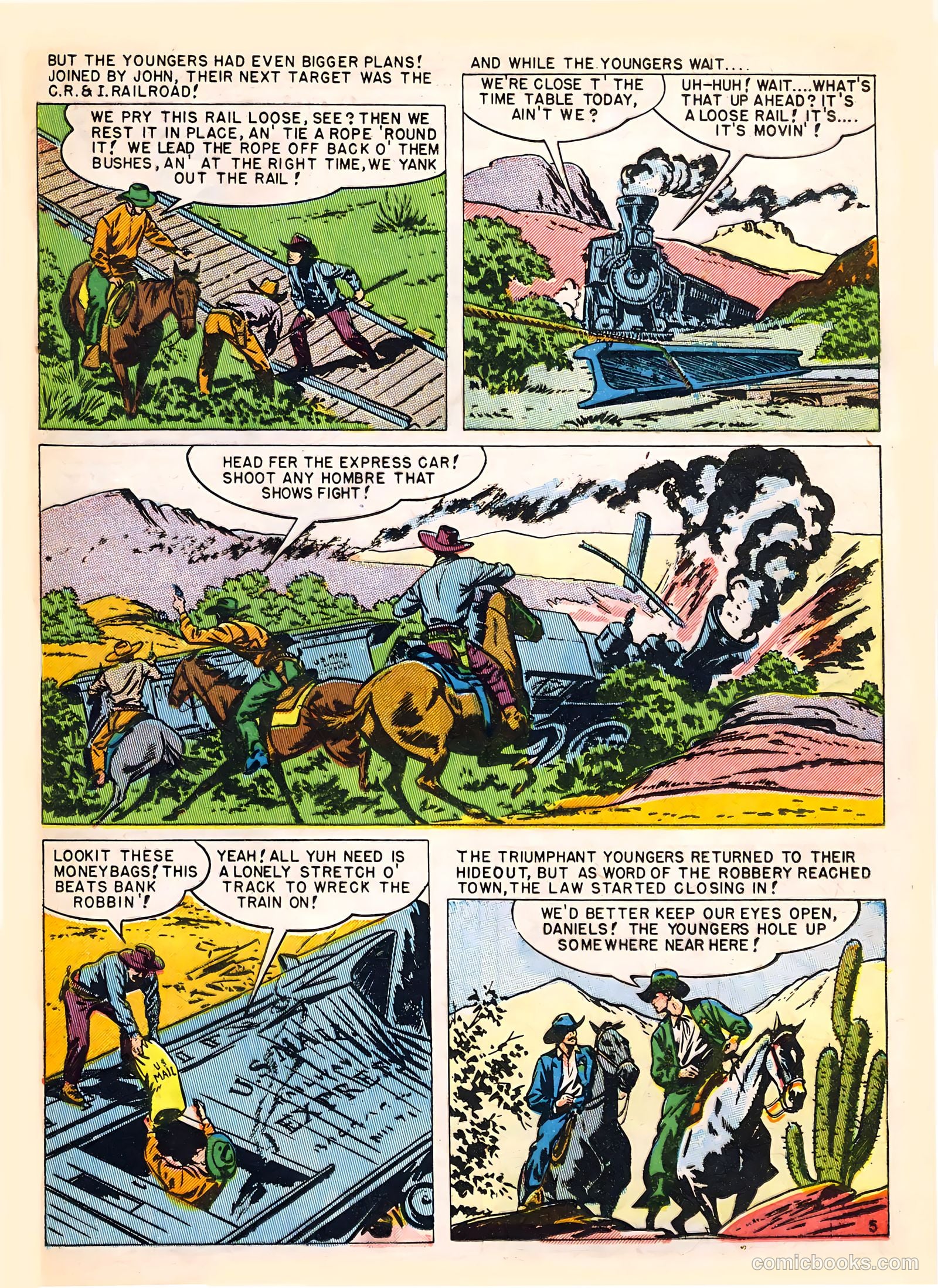 Dead-Eye Western Comics #3 (1949) — page 17 of 52