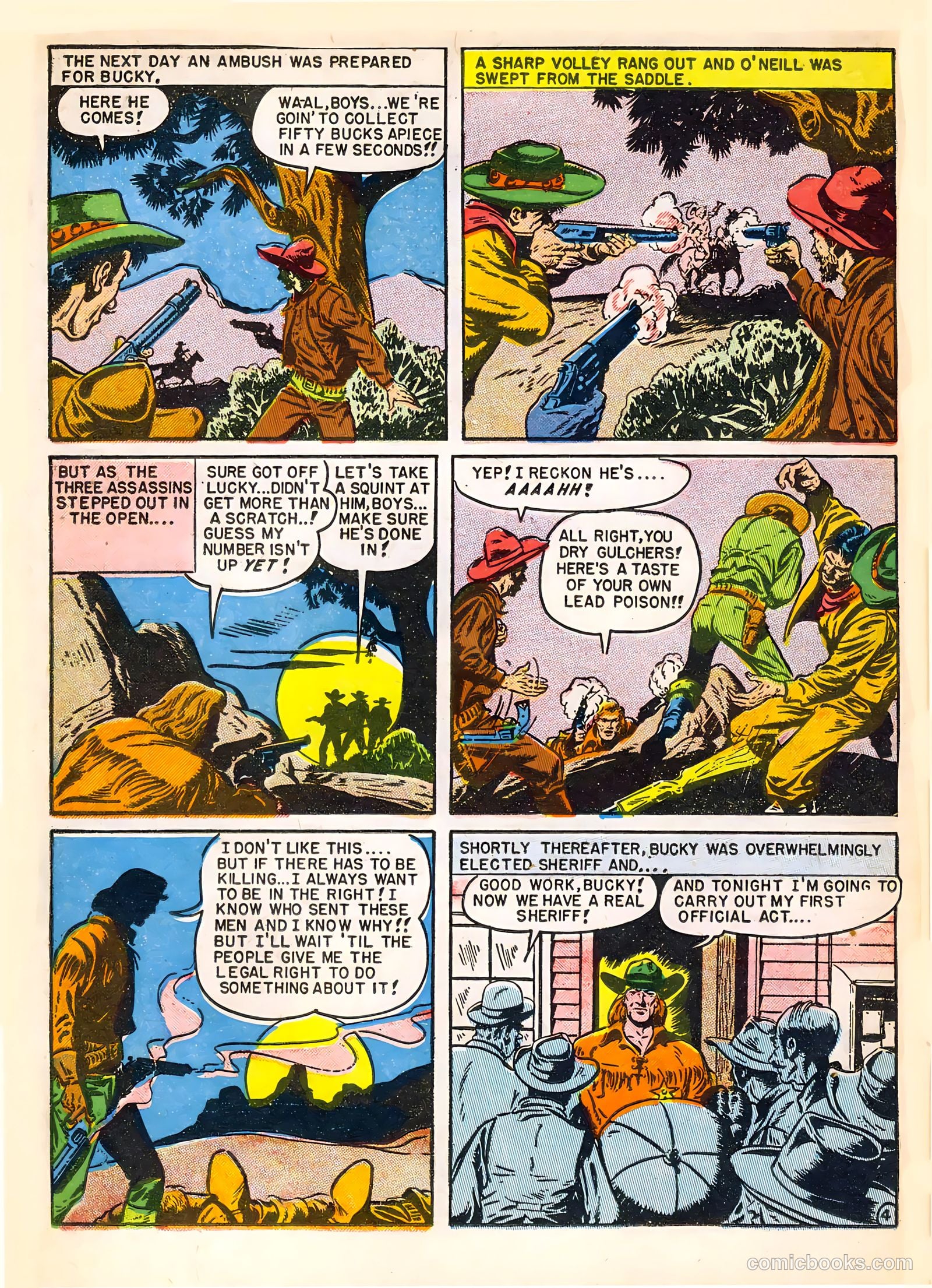 Dead-Eye Western Comics #3 (1949) — page 24 of 52