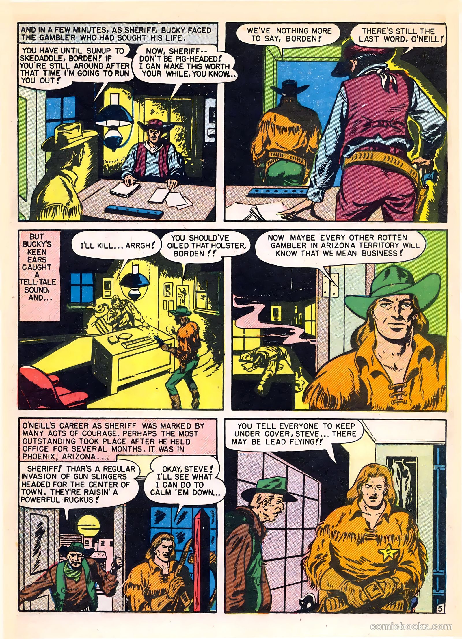 Dead-Eye Western Comics #3 (1949) — page 25 of 52