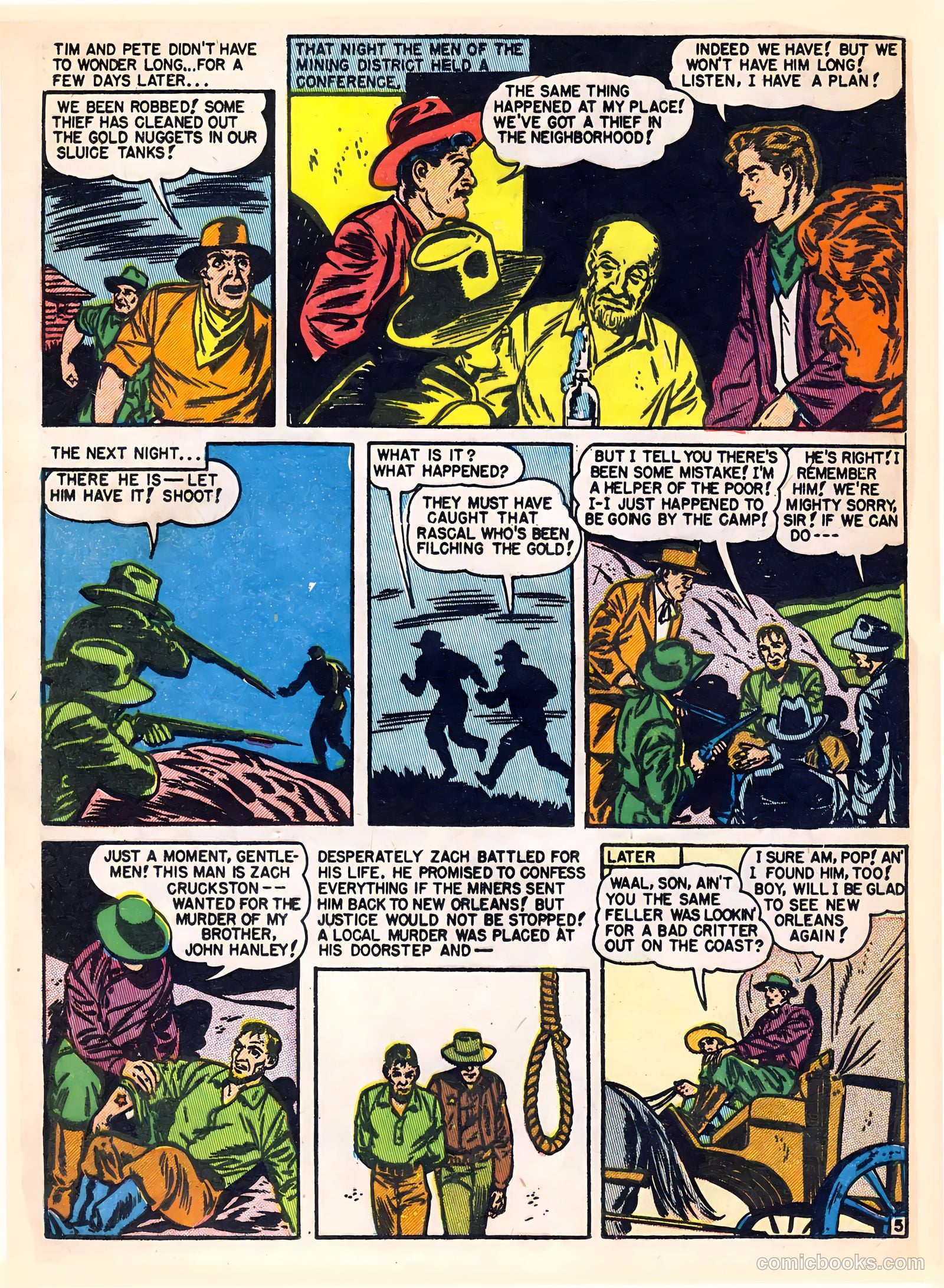 Dead-Eye Western Comics #3 (1949) — page 34 of 52