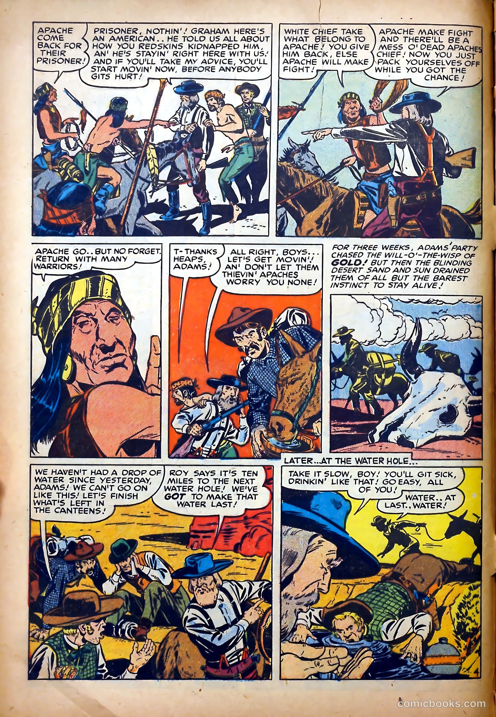 Dead-Eye Western Comics #4 (1949) — page 6 of 52