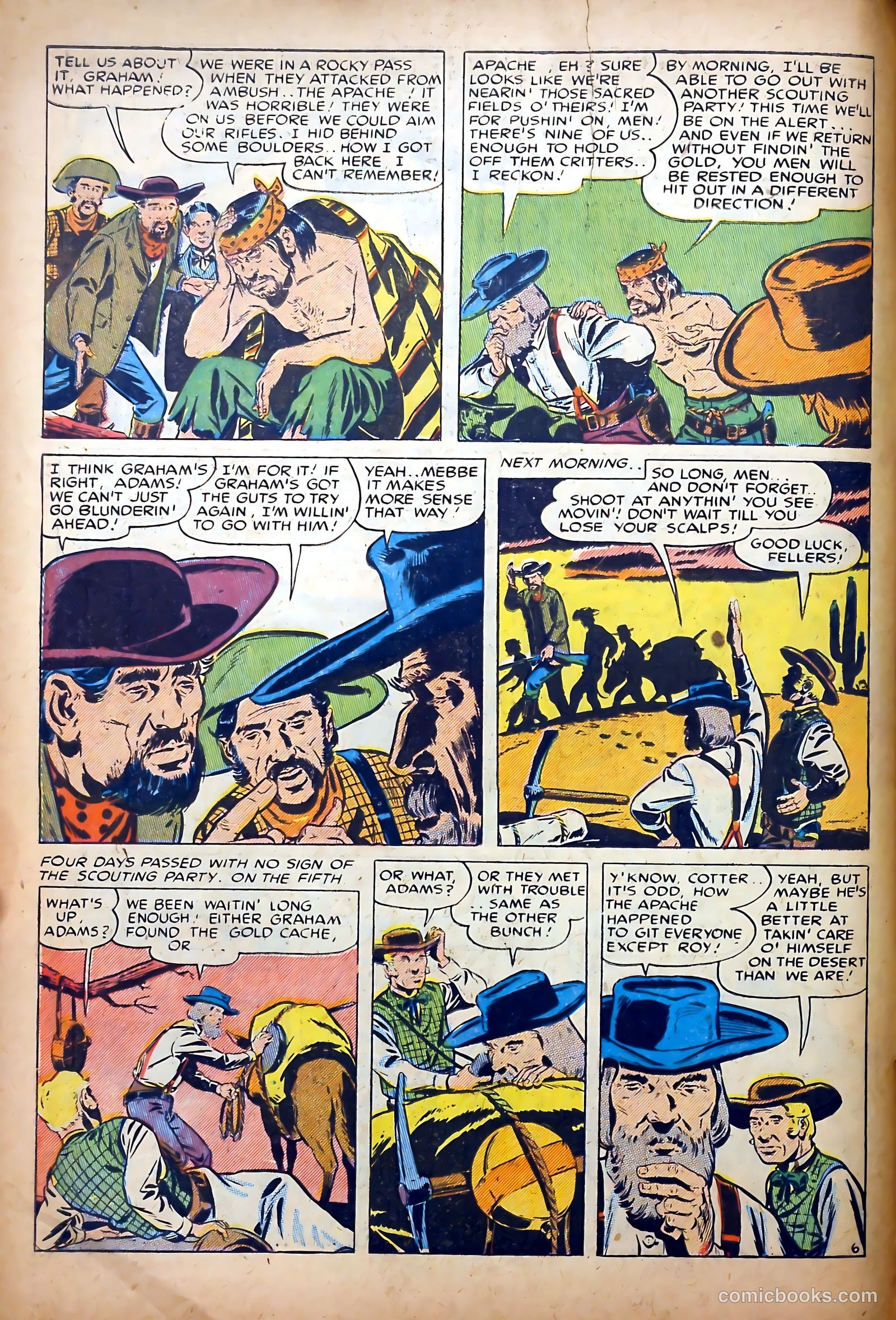 Dead-Eye Western Comics #4 (1949) — page 8 of 52