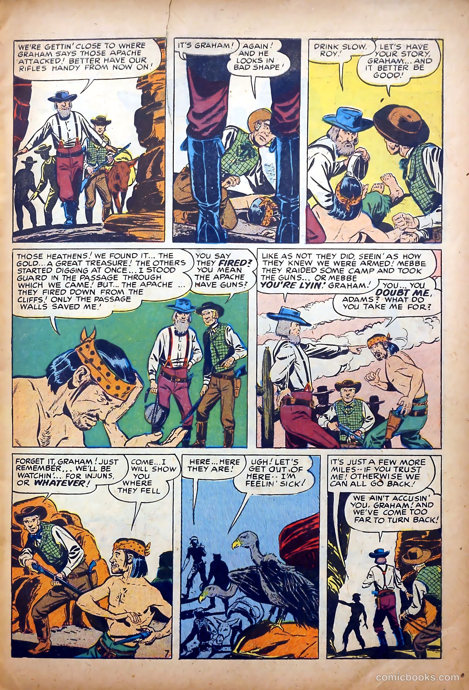 Dead-Eye Western Comics #4 (1949) — page 9 of 52