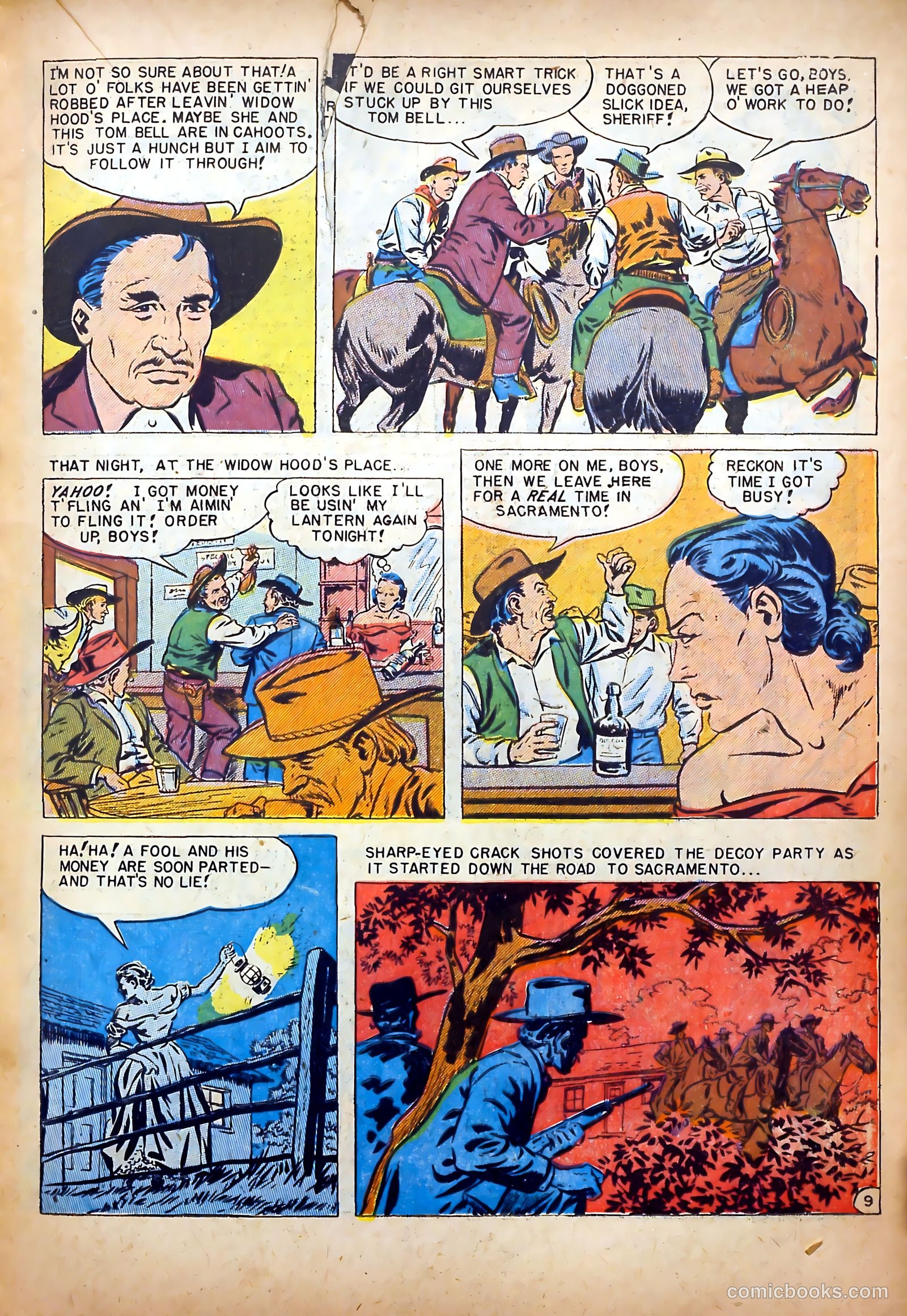 Dead-Eye Western Comics #4 (1949) — page 21 of 52