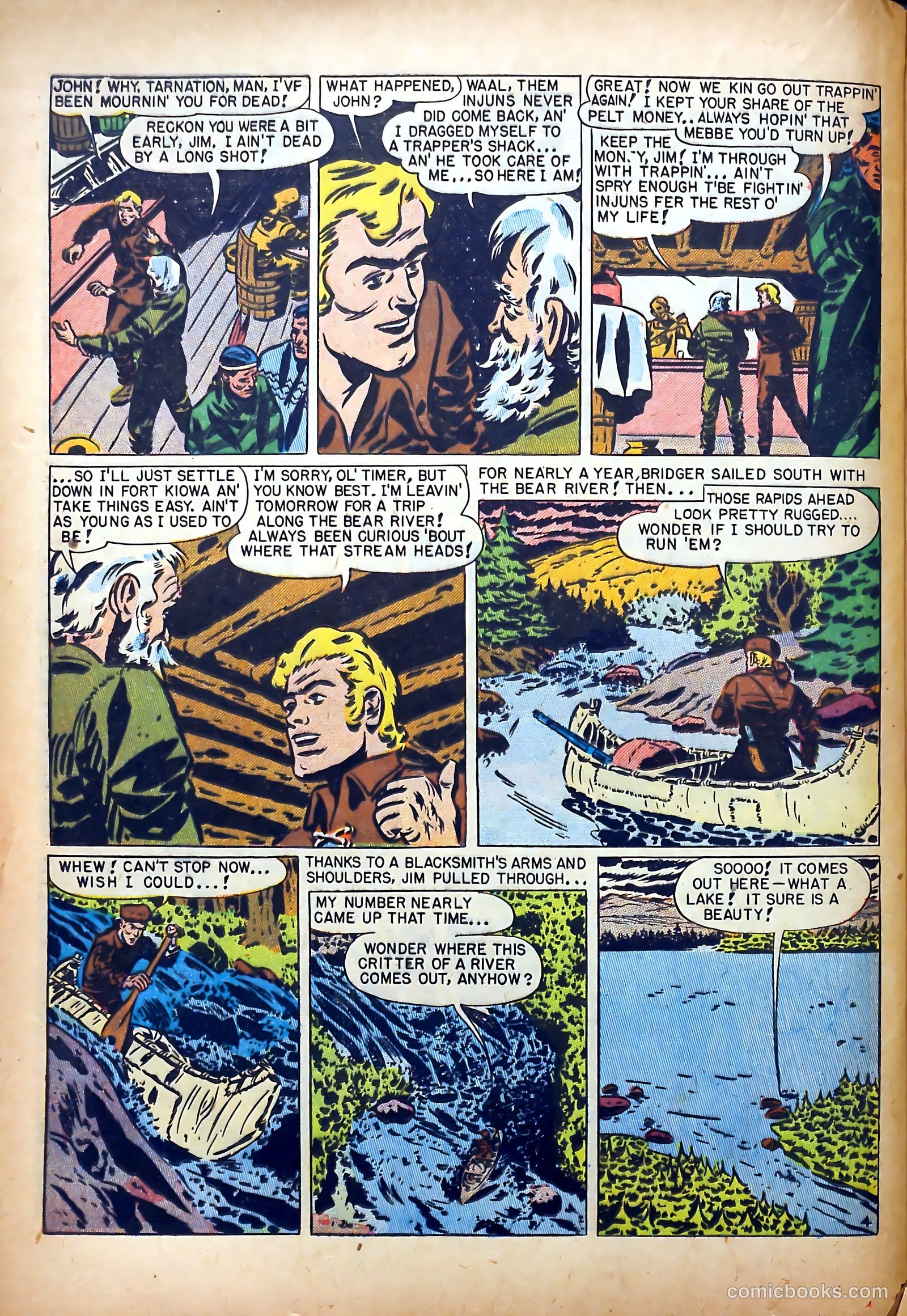 Dead-Eye Western Comics #4 (1949) — page 34 of 52
