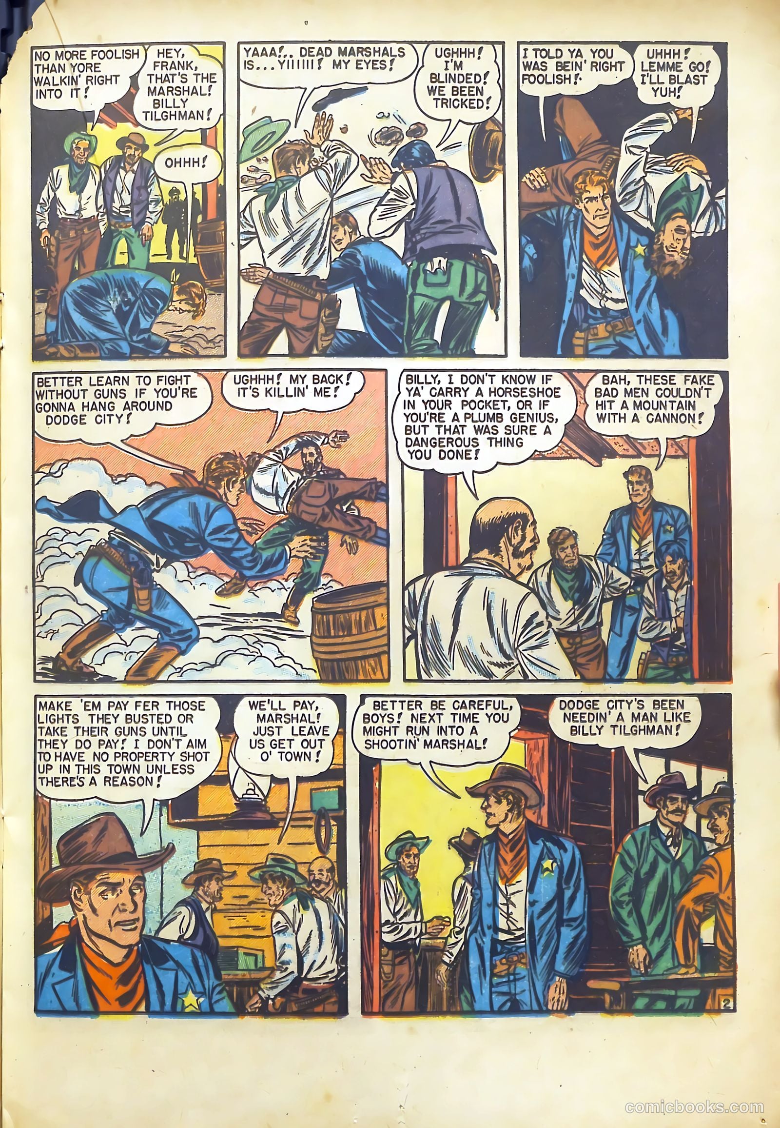 Dead-Eye Western Comics #5 (1951) — page 23 of 52