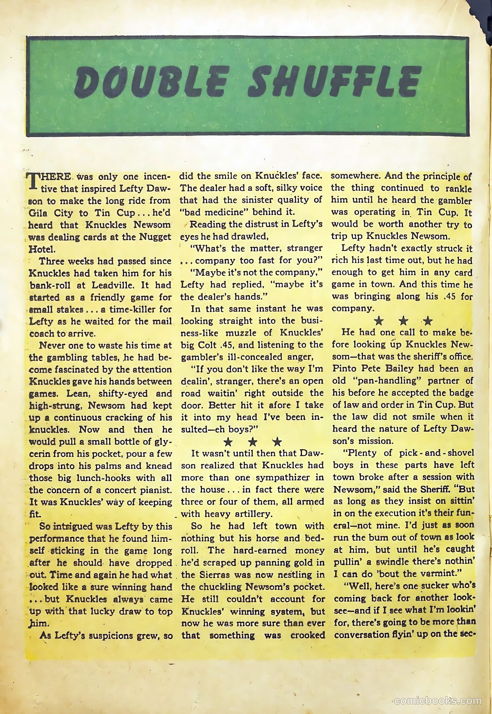 Dead-Eye Western Comics #5 (1951) — page 28 of 52