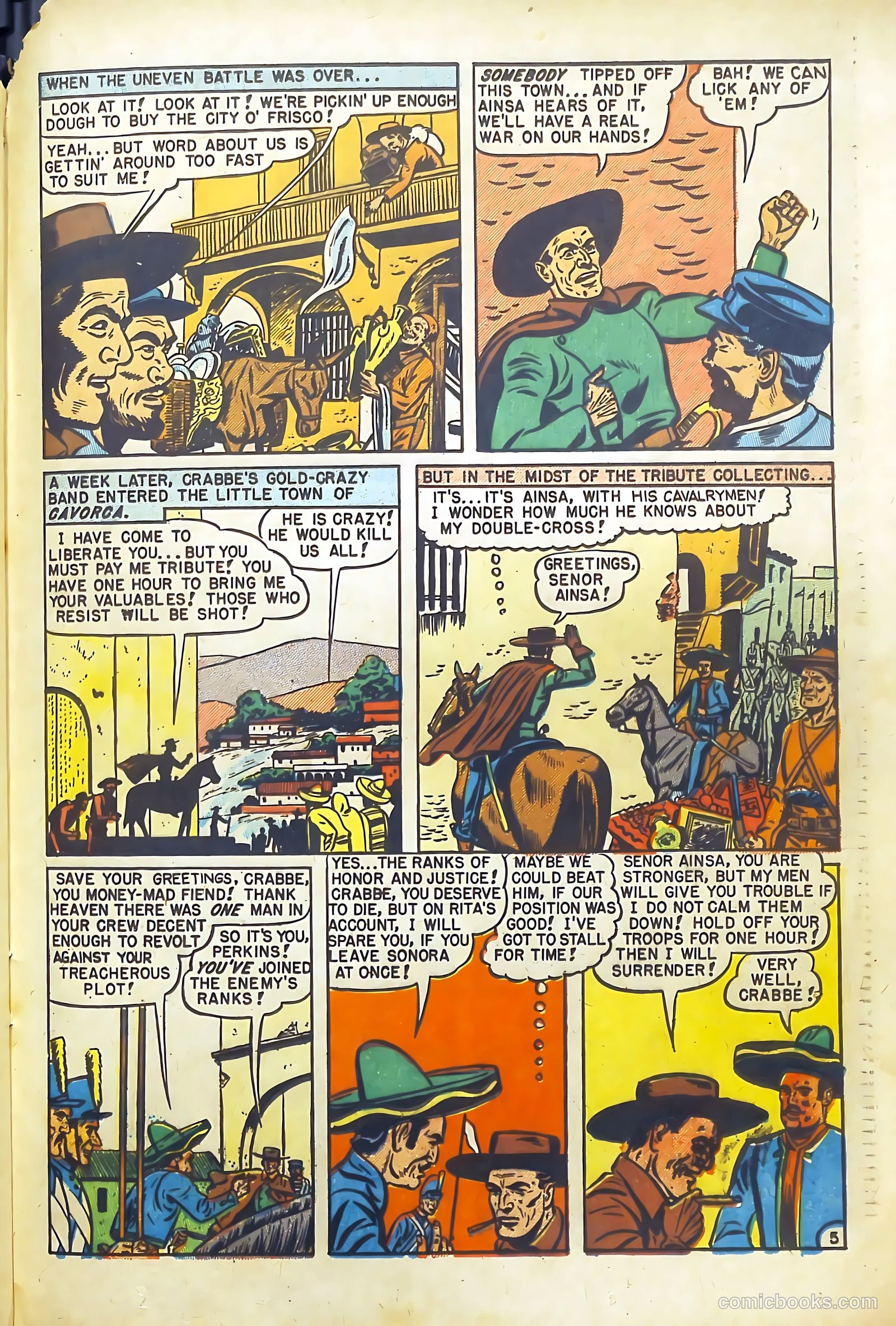 Dead-Eye Western Comics #5 (1951) — page 37 of 52