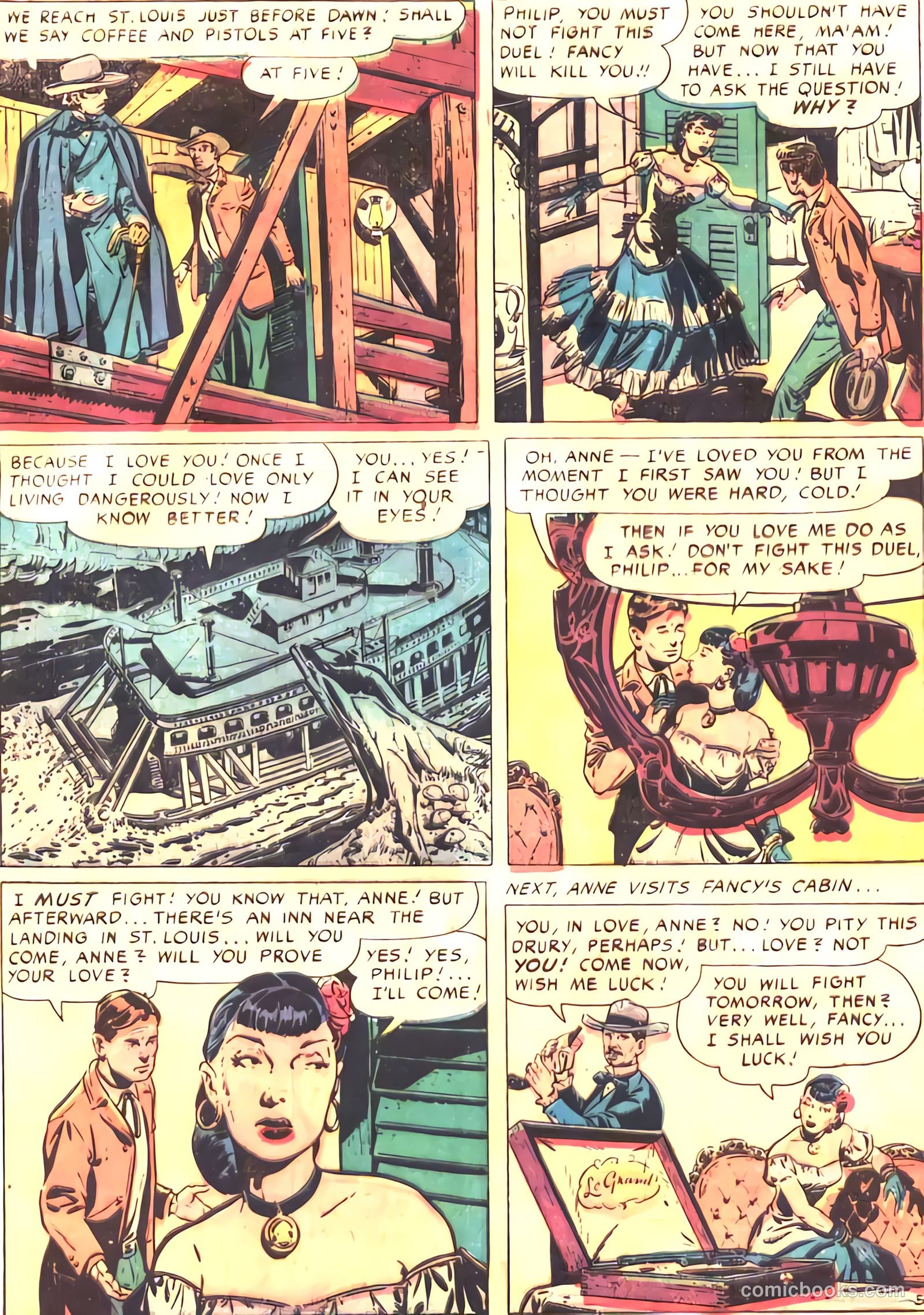 Dead-Eye Western Comics #6 (1949) — page 7 of 52