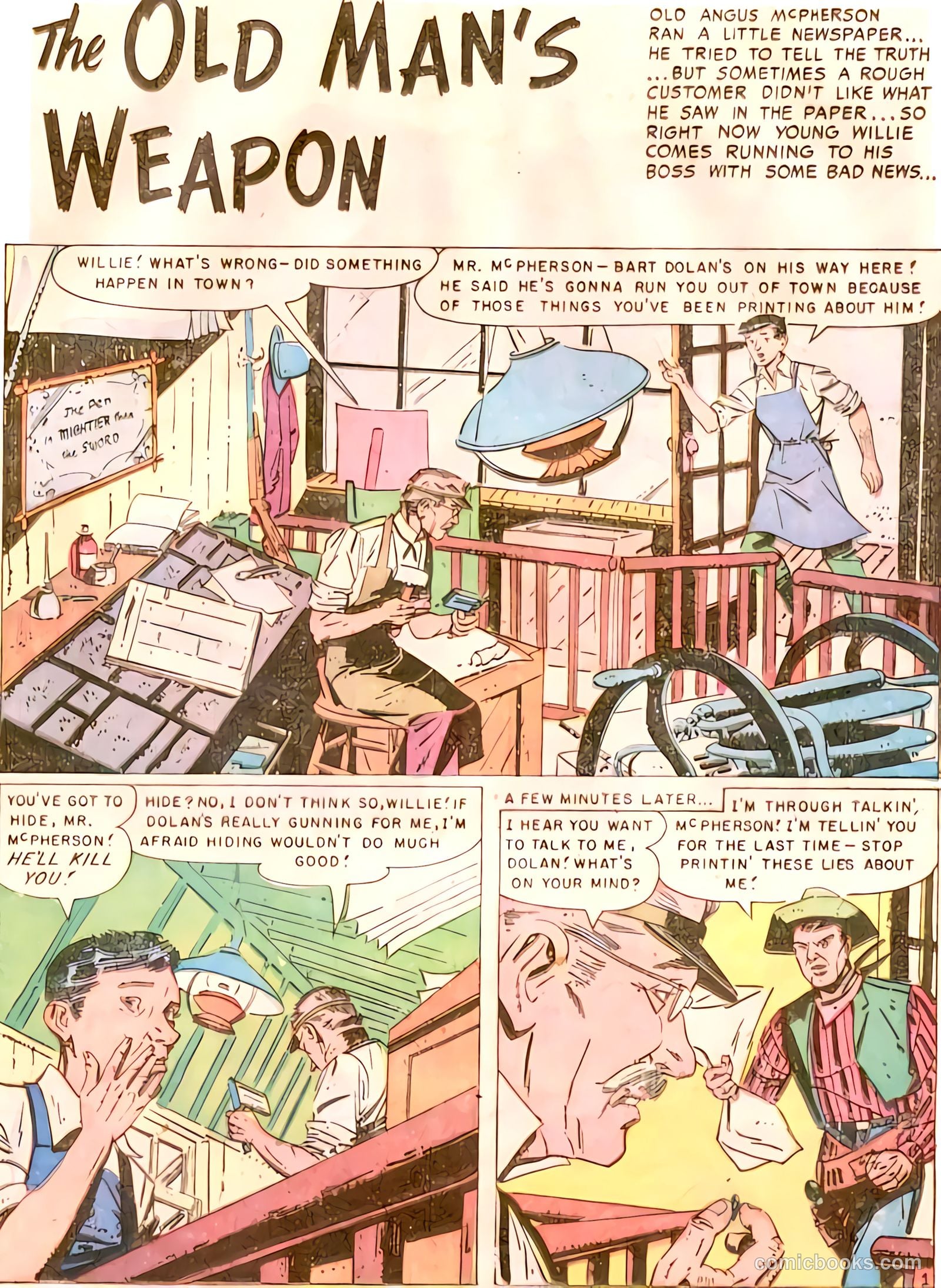 Dead-Eye Western Comics #6 (1949) — page 17 of 52