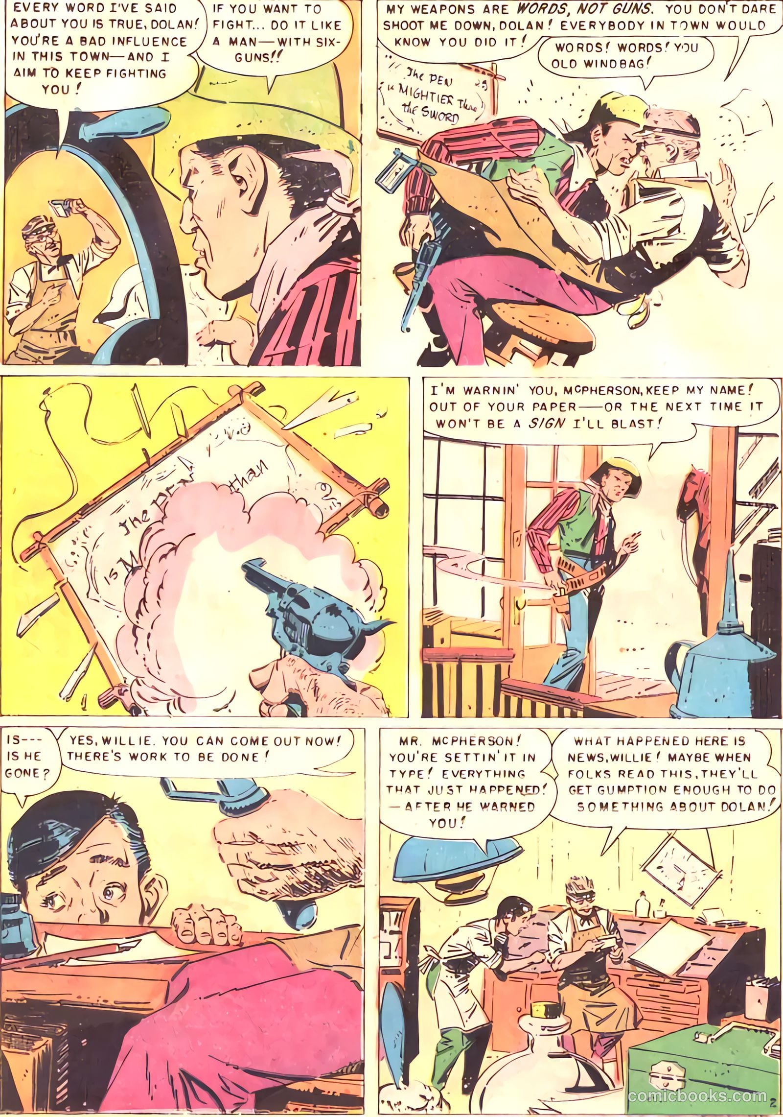 Dead-Eye Western Comics #6 (1949) — page 18 of 52