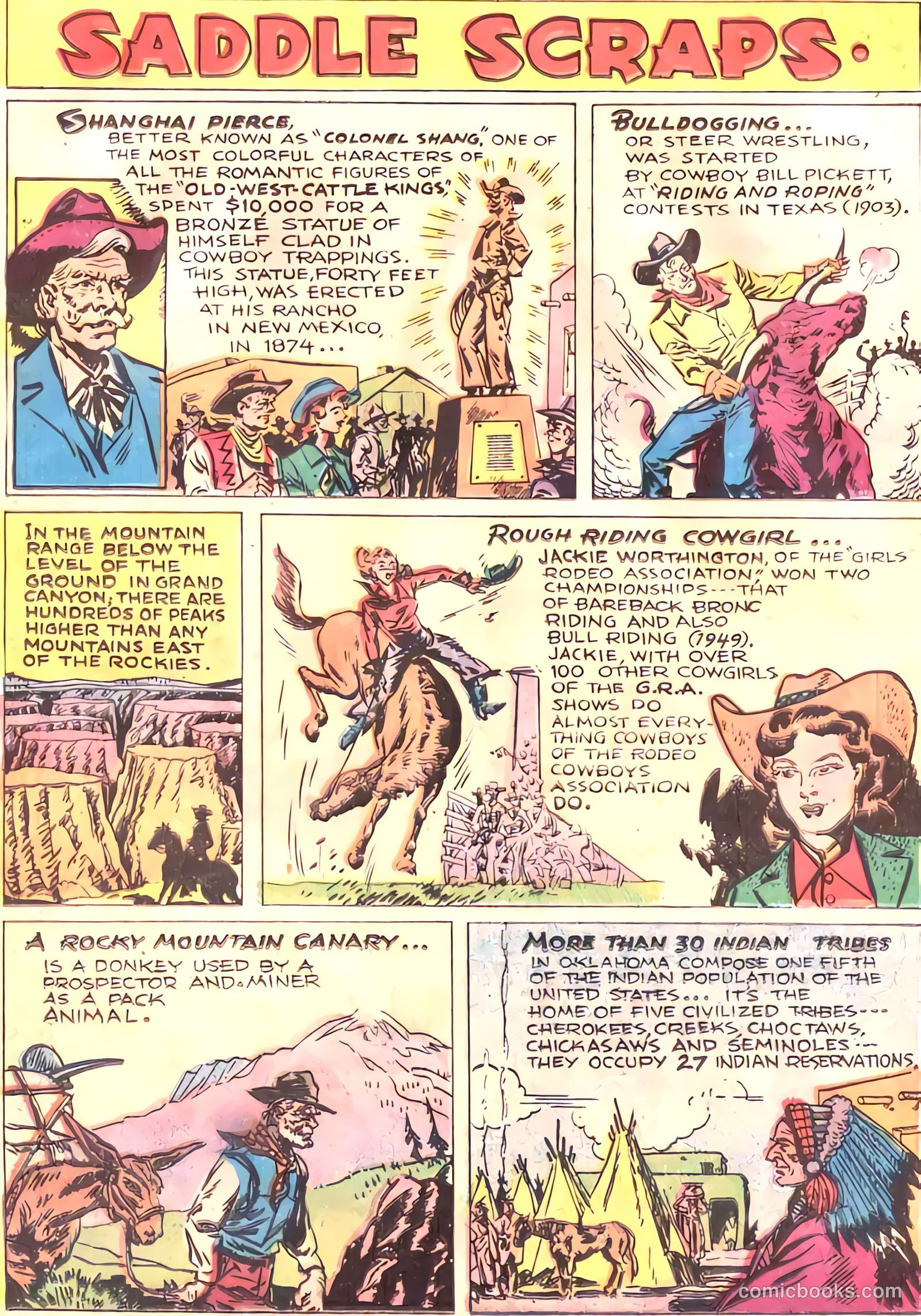 Dead-Eye Western Comics #6 (1949) — page 38 of 52