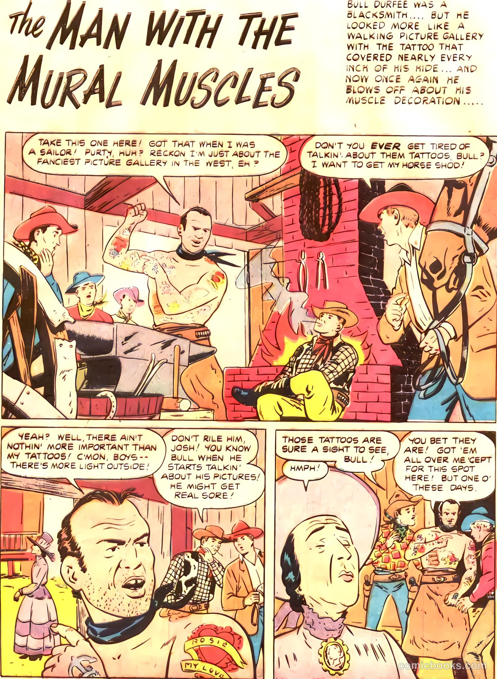 Dead-Eye Western Comics #6 (1949) — page 43 of 52