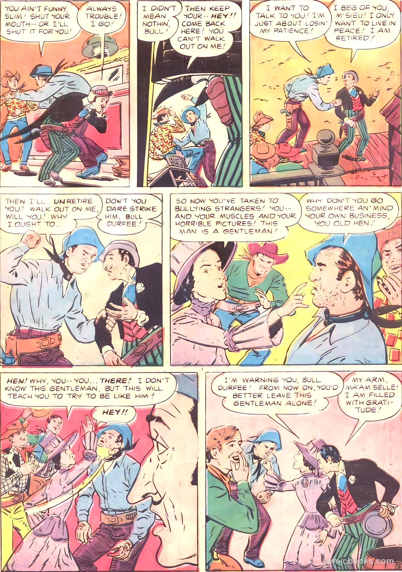 Dead-Eye Western Comics #6 (1949) — page 45 of 52