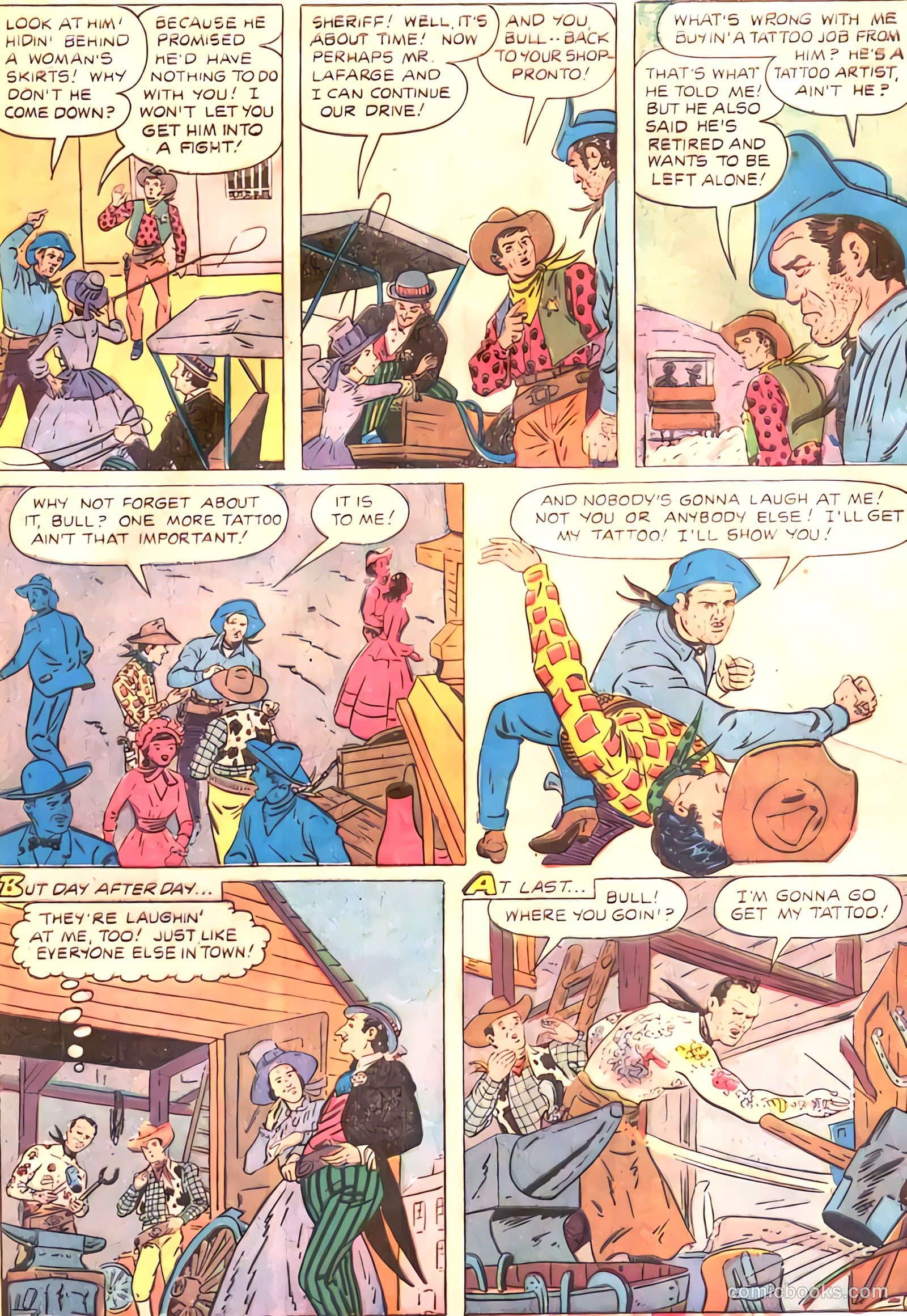 Dead-Eye Western Comics #6 (1949) — page 47 of 52