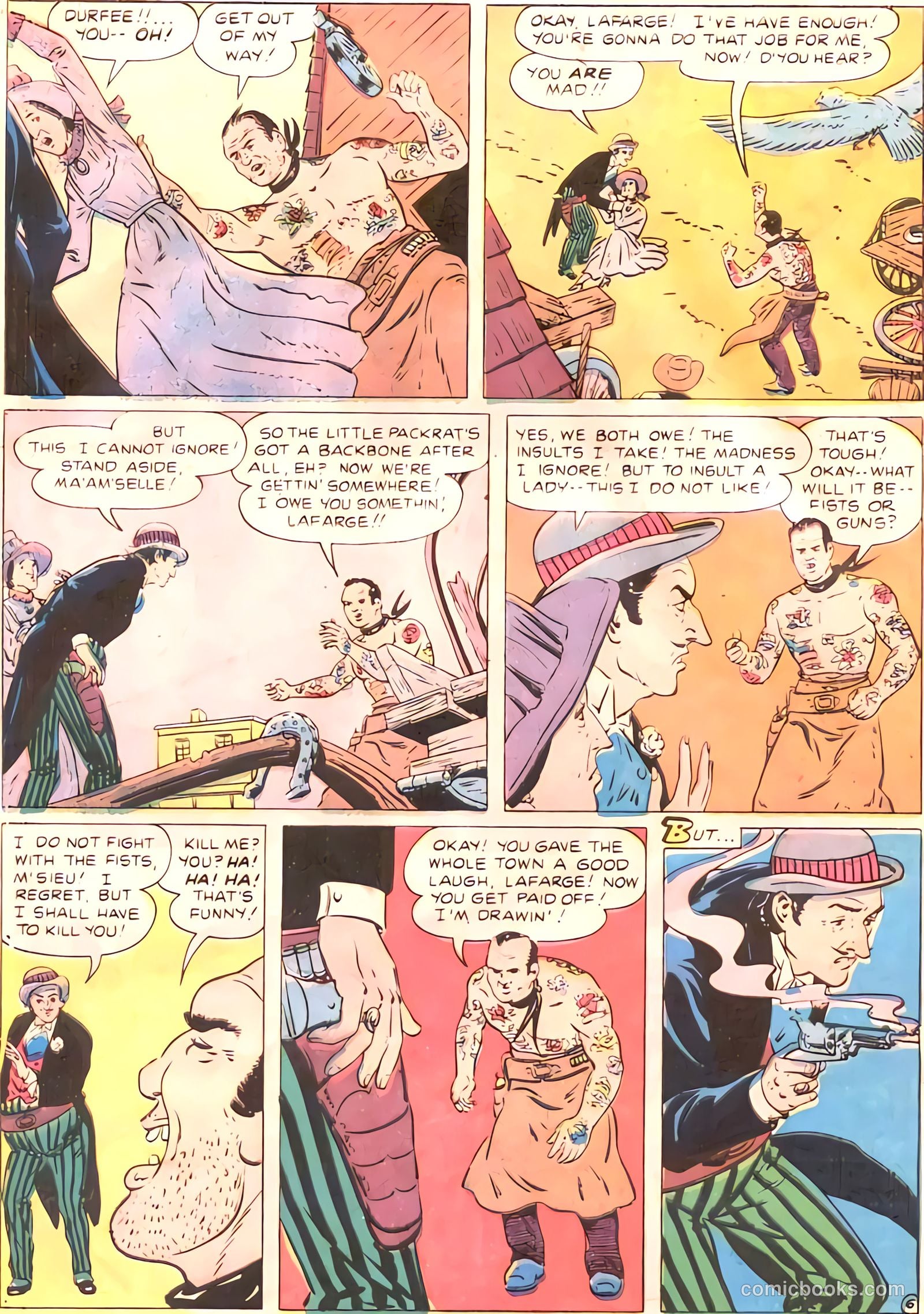 Dead-Eye Western Comics #6 (1949) — page 48 of 52
