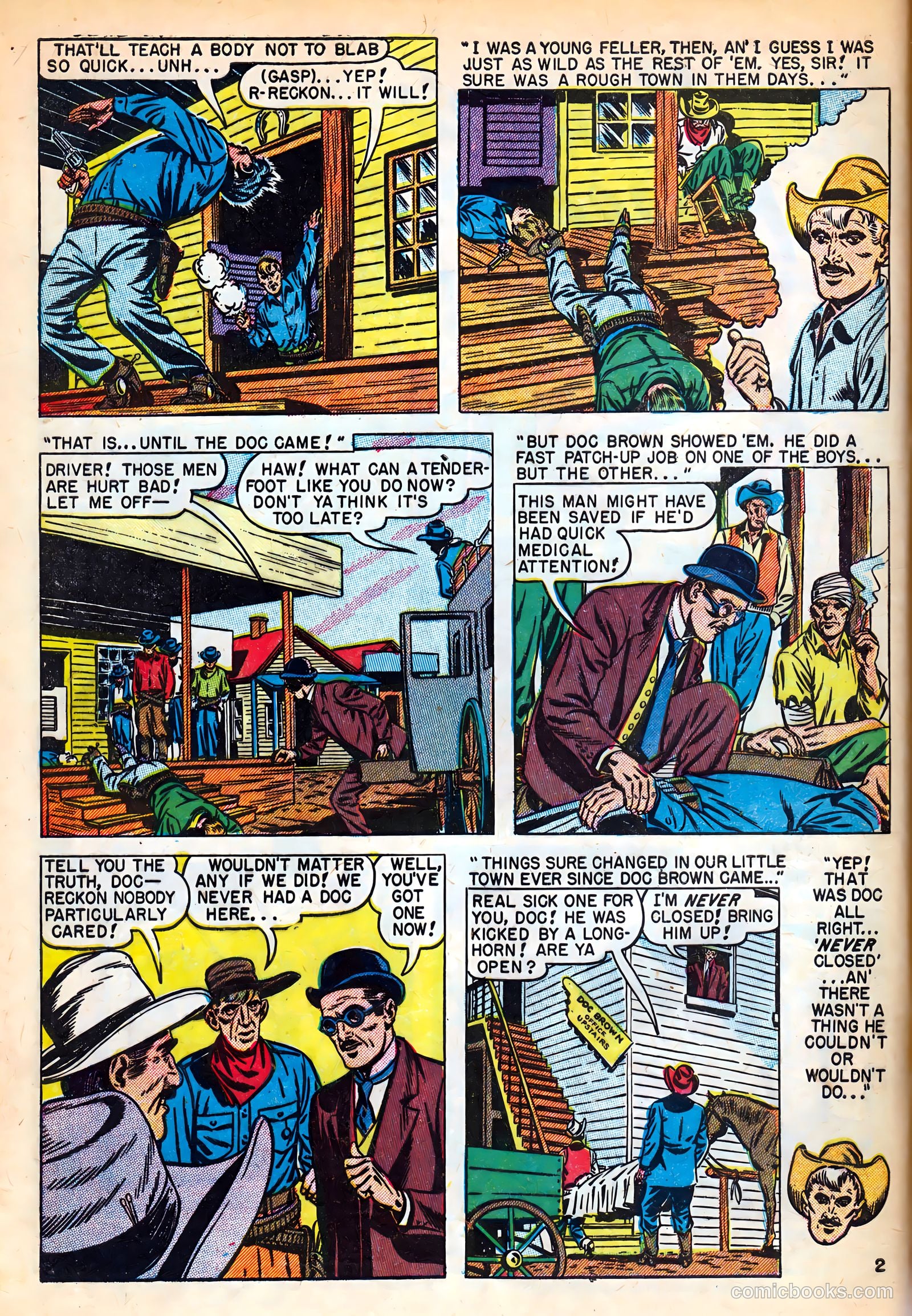 Dead-Eye Western Comics #7 (1949) — page 4 of 52