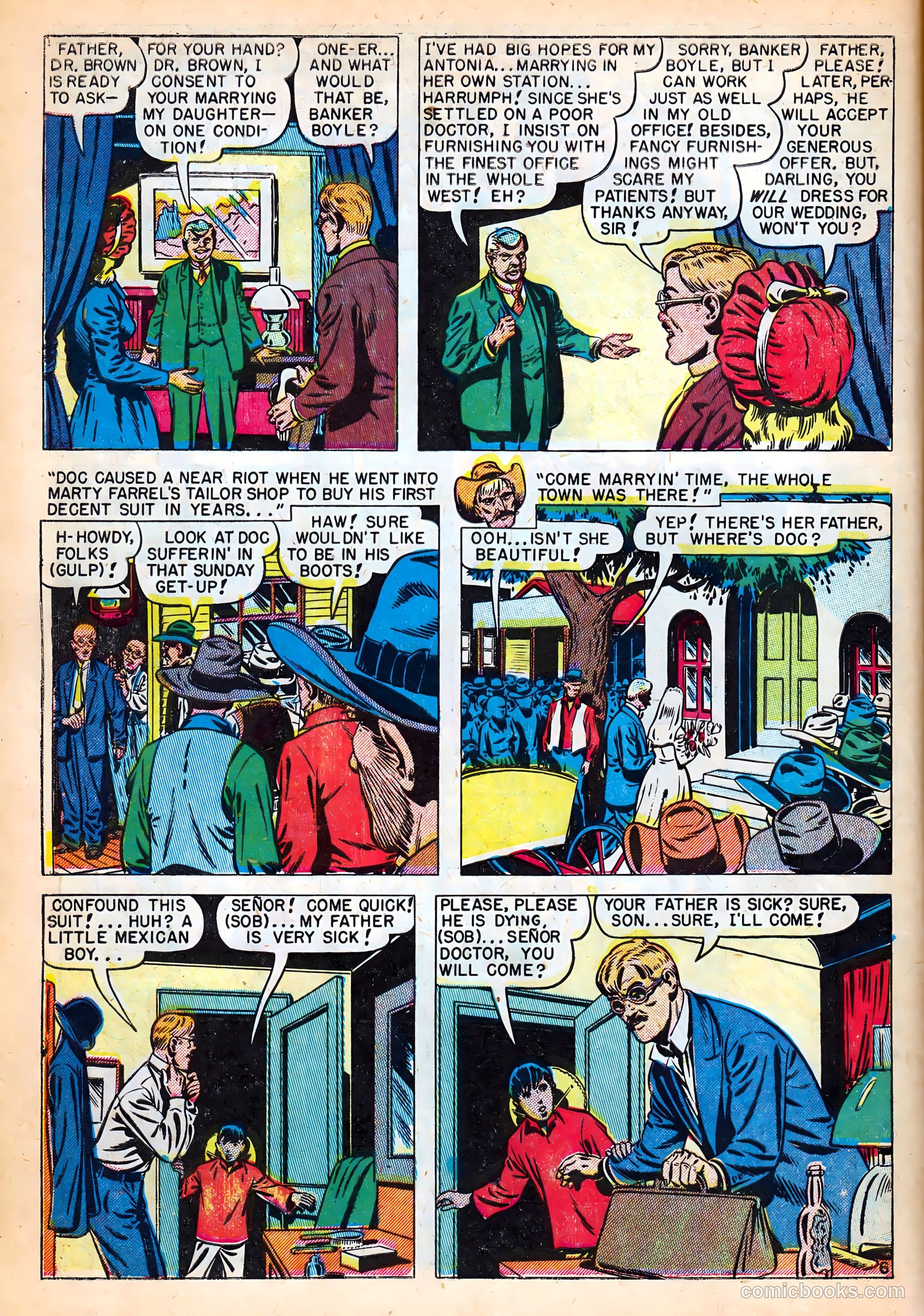 Dead-Eye Western Comics #7 (1949) — page 8 of 52