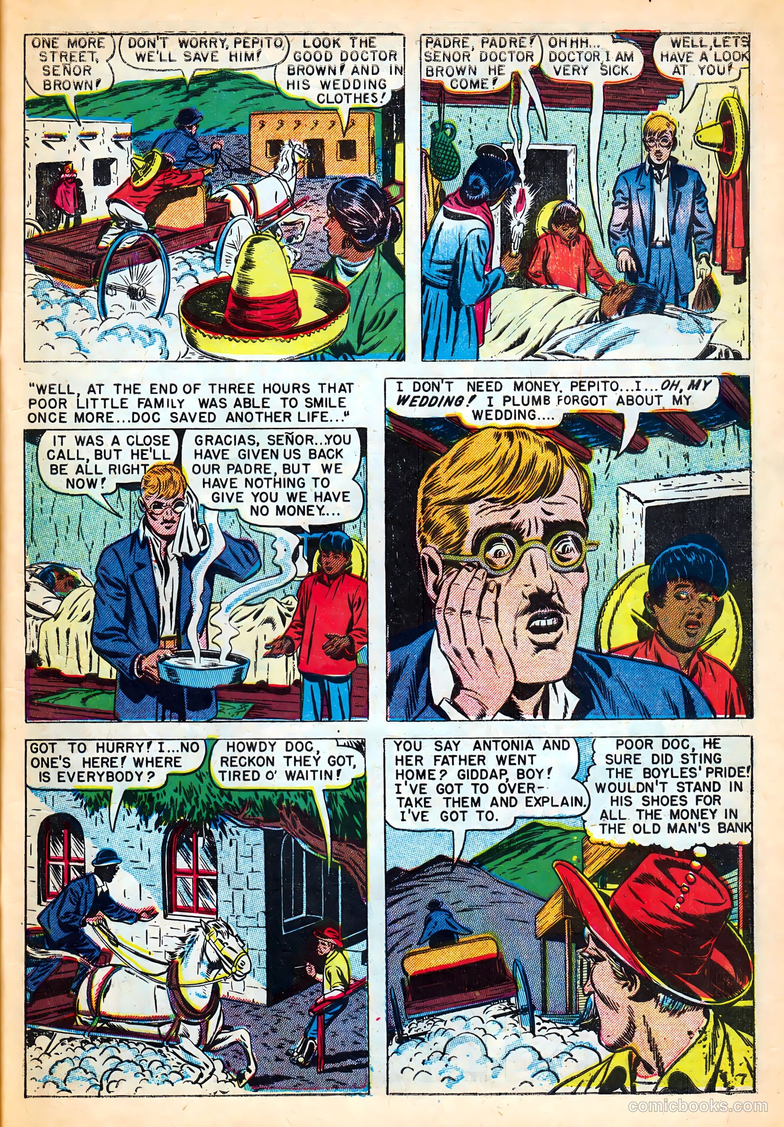 Dead-Eye Western Comics #7 (1949) — page 9 of 52
