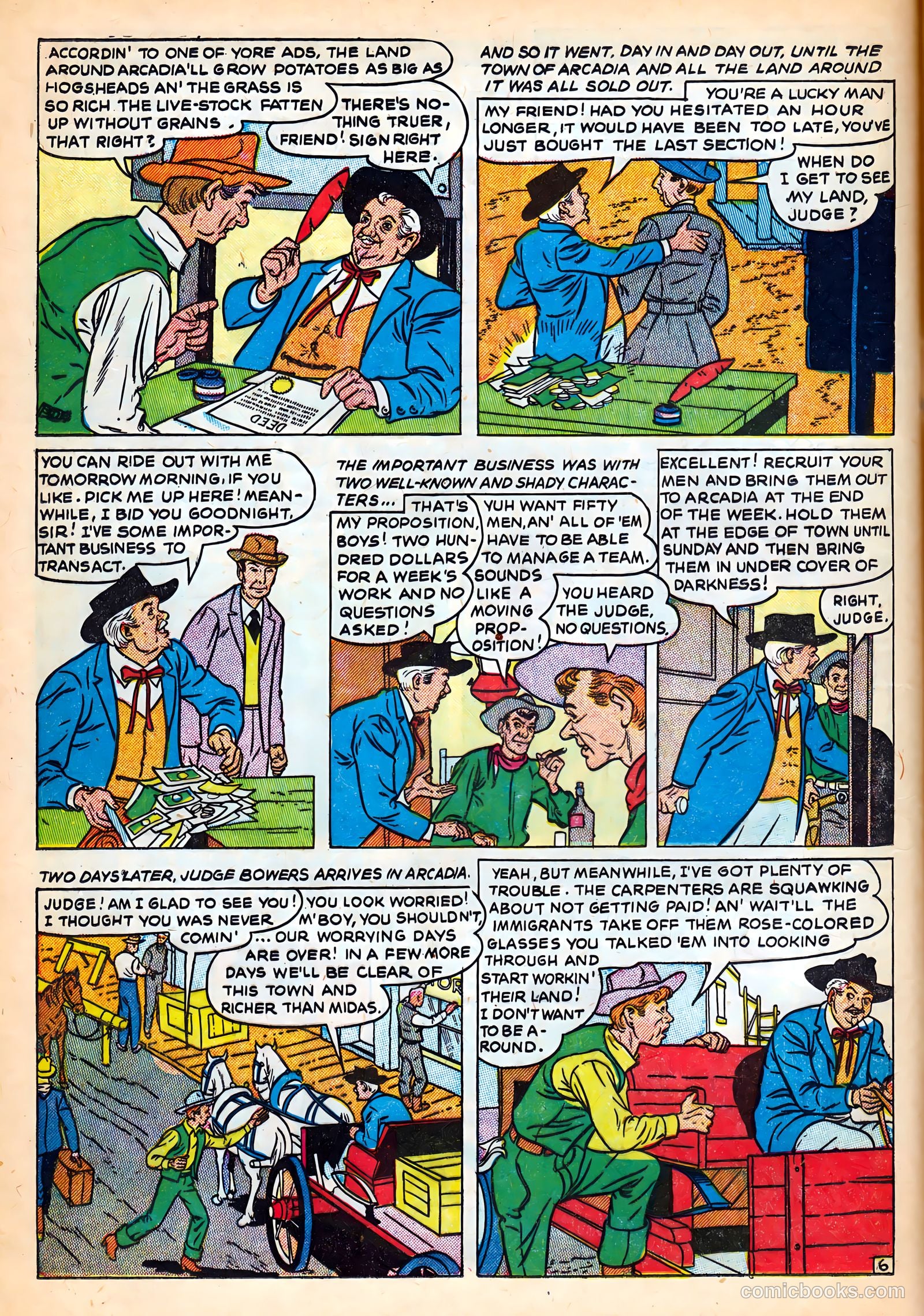 Dead-Eye Western Comics #7 (1949) — page 22 of 52