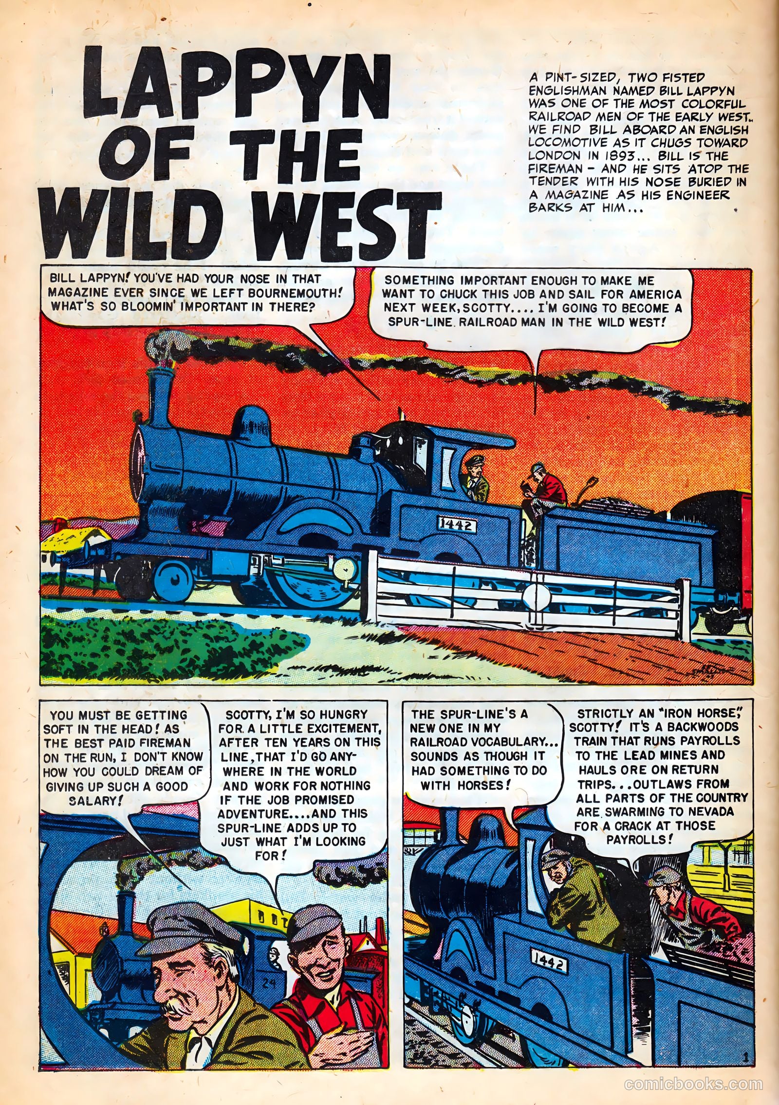 Dead-Eye Western Comics #7 (1949) — page 34 of 52