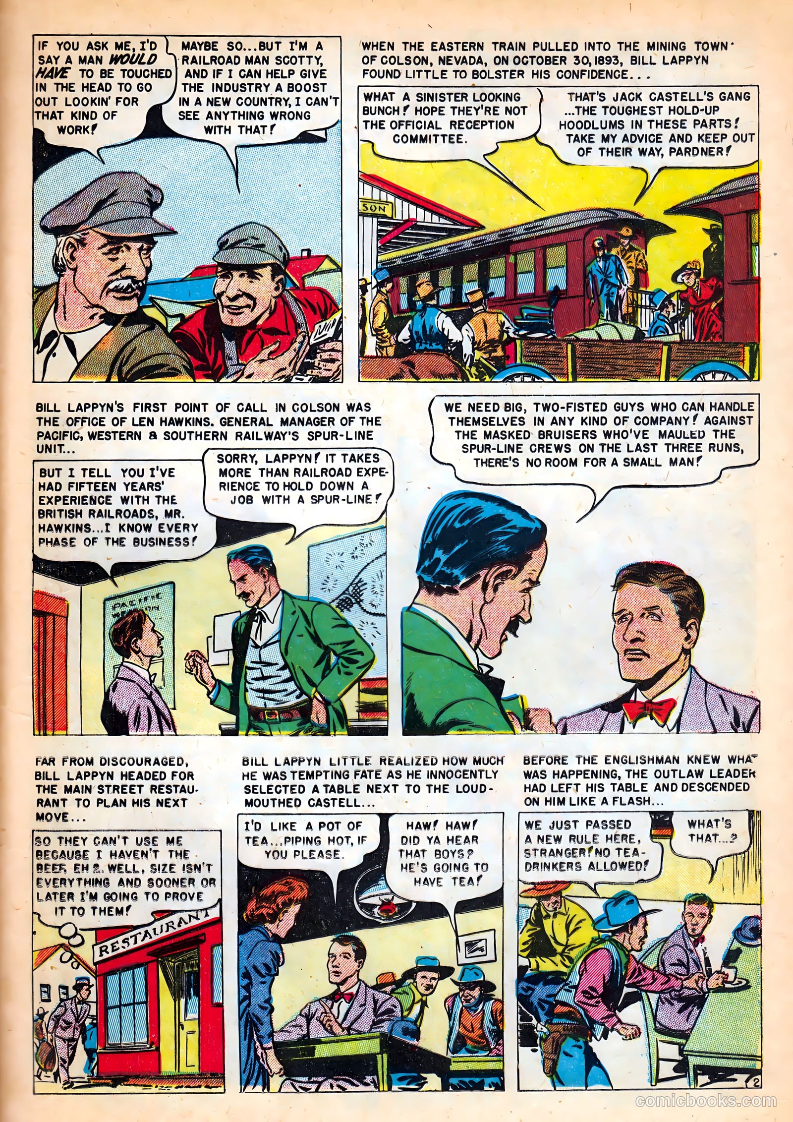 Dead-Eye Western Comics #7 (1949) — page 35 of 52