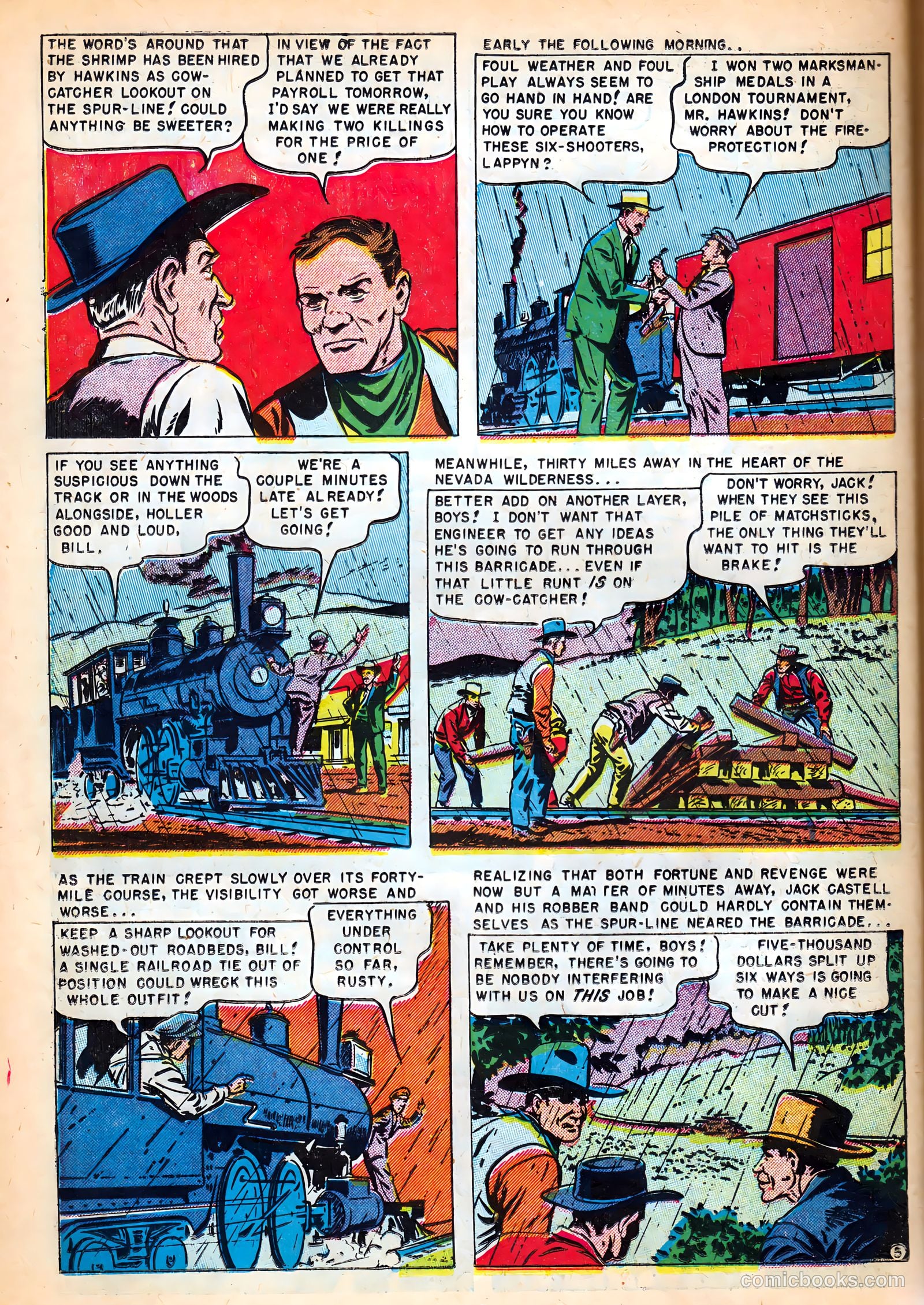 Dead-Eye Western Comics #7 (1949) — page 38 of 52
